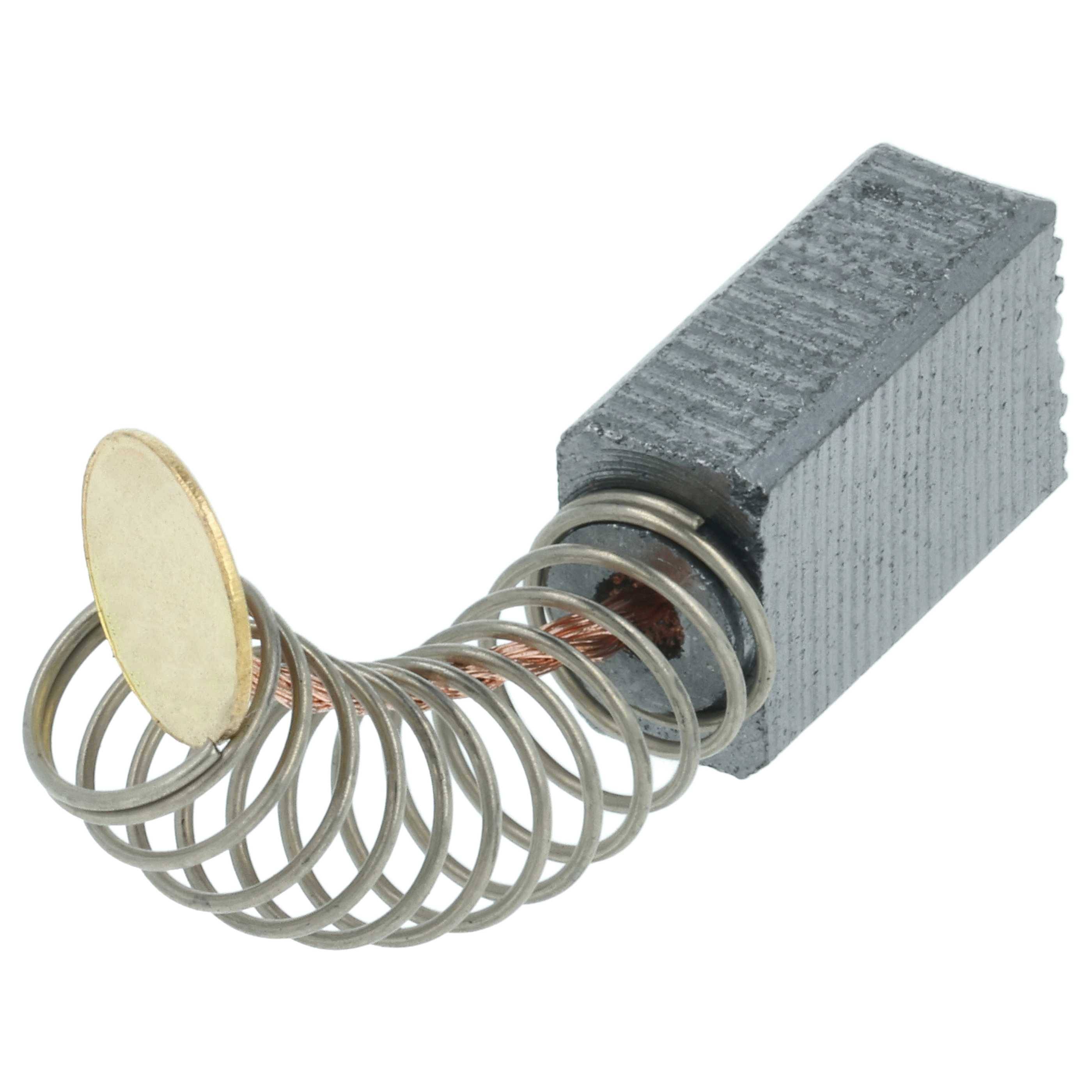 vhbw 2x Kohlebürste 5x8x12 mm kompatibel mit Bosch GWS 850 C 0601377503, GWS 8-125 CE 0601378903, GWS 850 C 06013775A3 Elektrowerkzeug