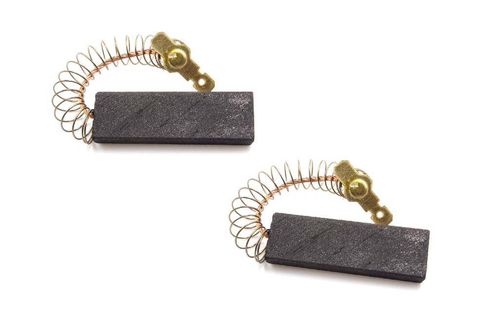 vhbw 2x Kohle-Bürste, Motorkohle, Schleifkohle 5mm x 12mm x 39mm kompatibel mit Waschmaschine BSH-Gruppe 3TE750C/16, 3TE750NC/01, 3TE750NC/08