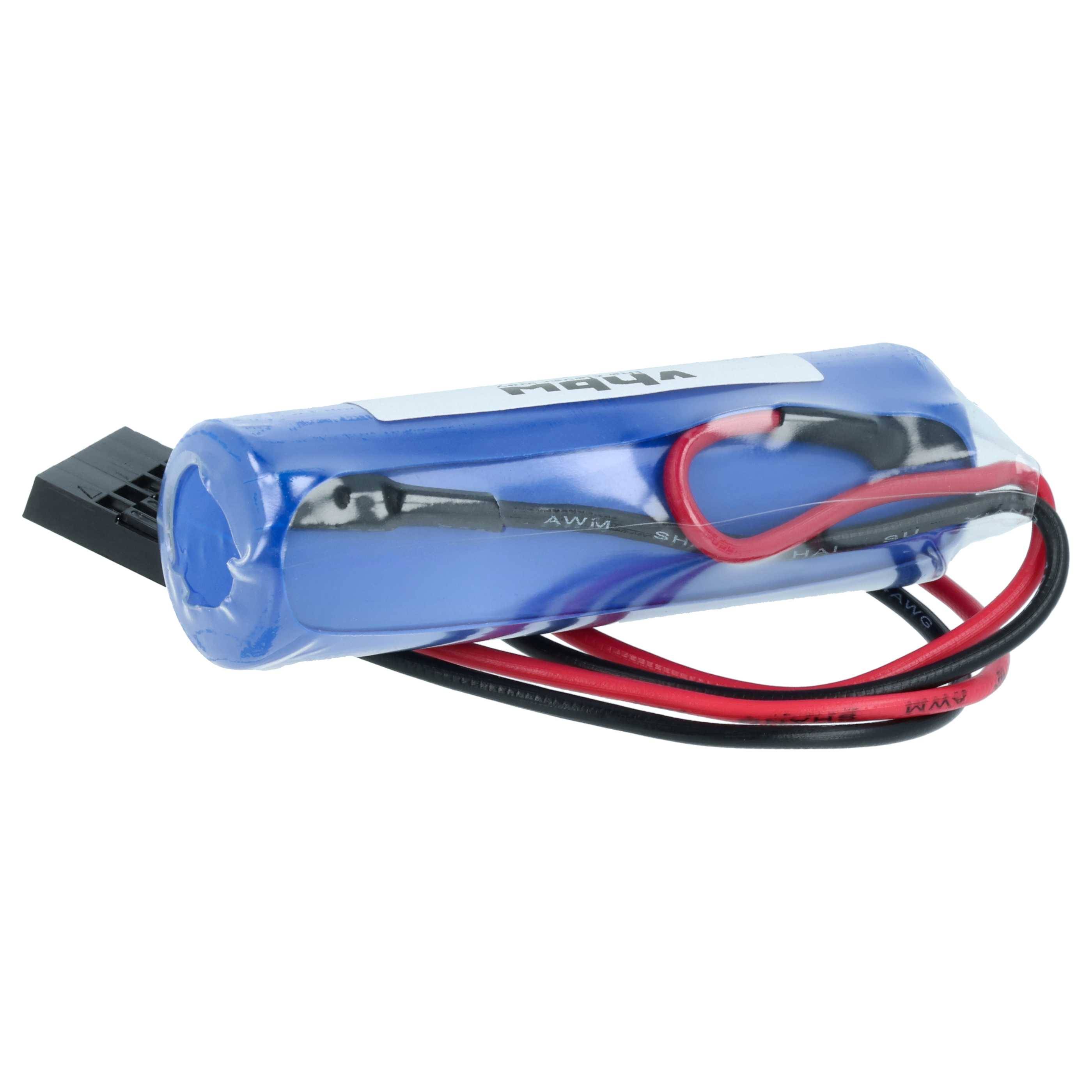 vhbw 5x Akku kompatibel mit Yaskawa Motoman Robot | Steuereinheit (2000 mAh, 3,6 V, Li-MnO2)