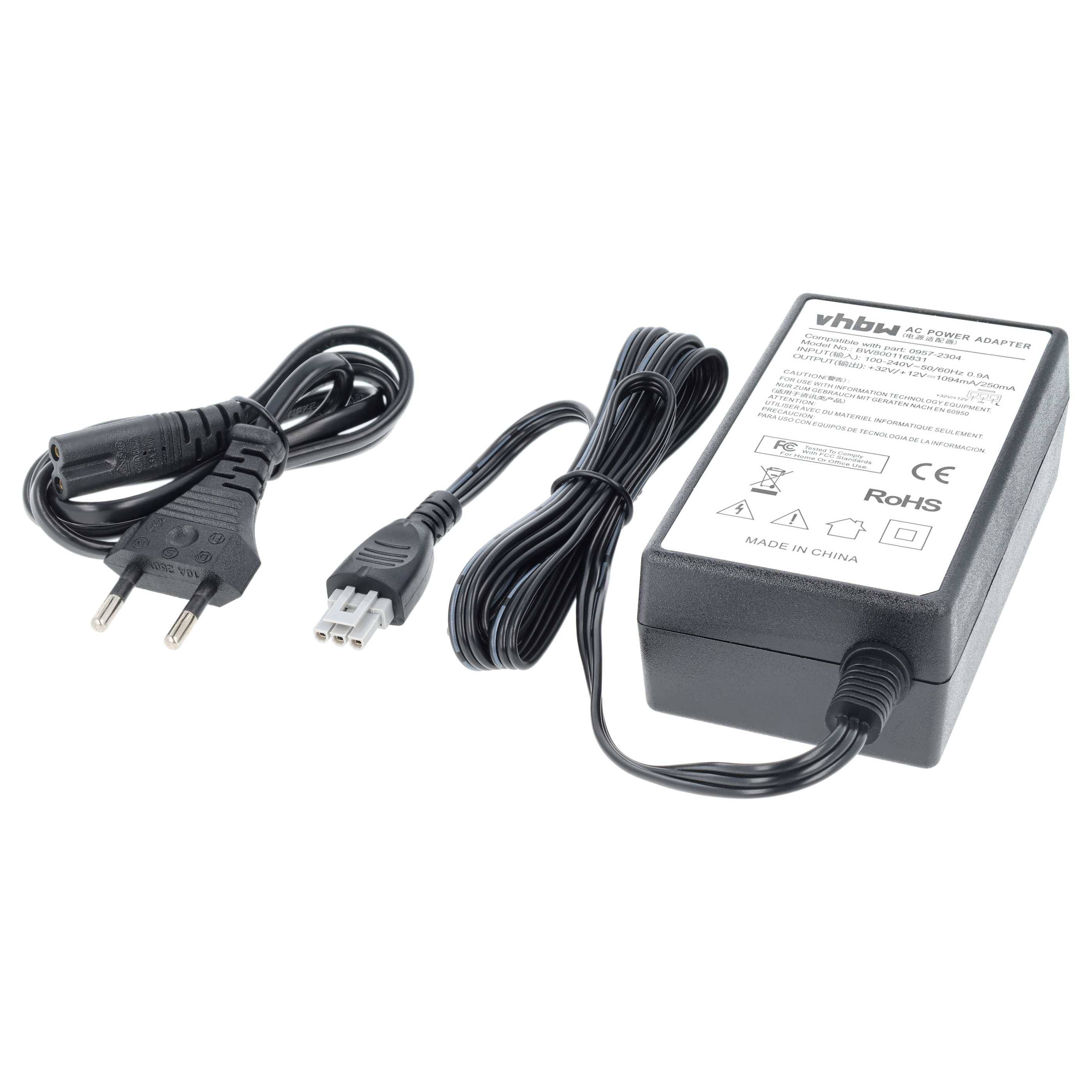 vhbw Netzteil kompatibel mit HP Officejet 6700 Premium | 6100E, 6600, 7110, Photosmart 7515, 7525, 7510, 7520 Drucker