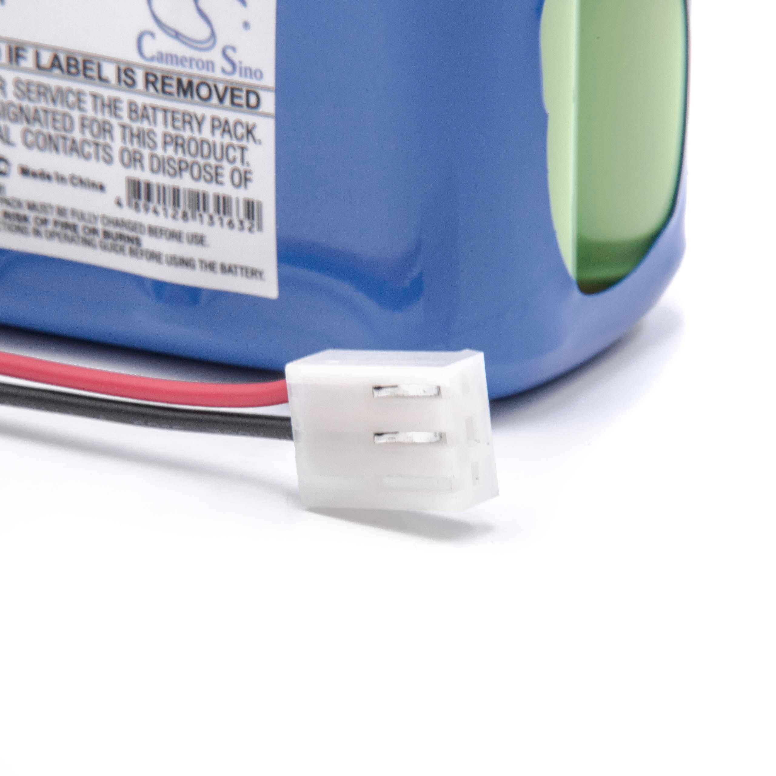 vhbw Akku kompatibel mit AEMC DTR-8500 | DTR8500, 8500 Messgerät (3000 mAh, 12 V, NiMH)