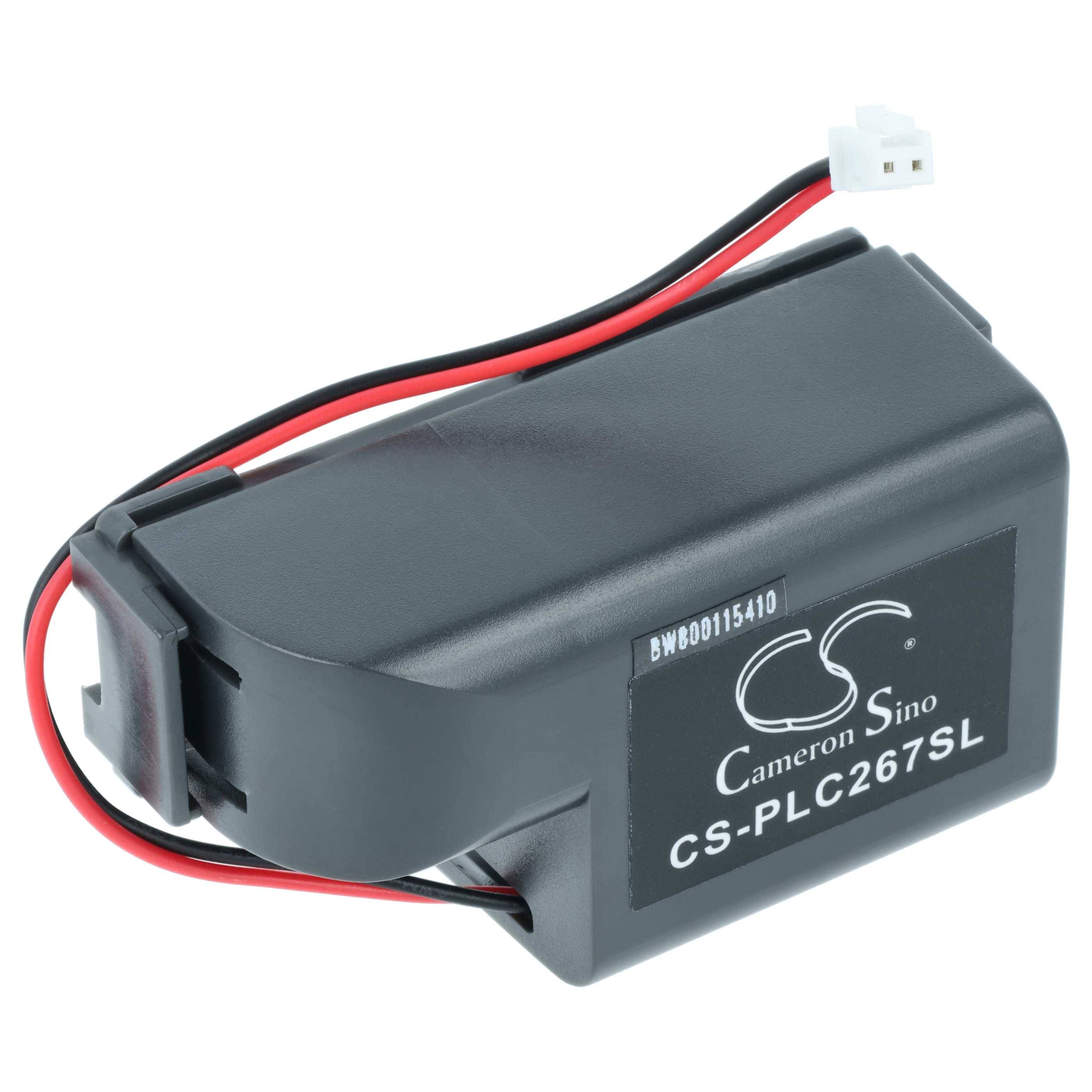 vhbw Batterie kompatibel mit Mitsubishi MR-J4 Raid-Controller (1650mAh, 6V, Li-MnO2)