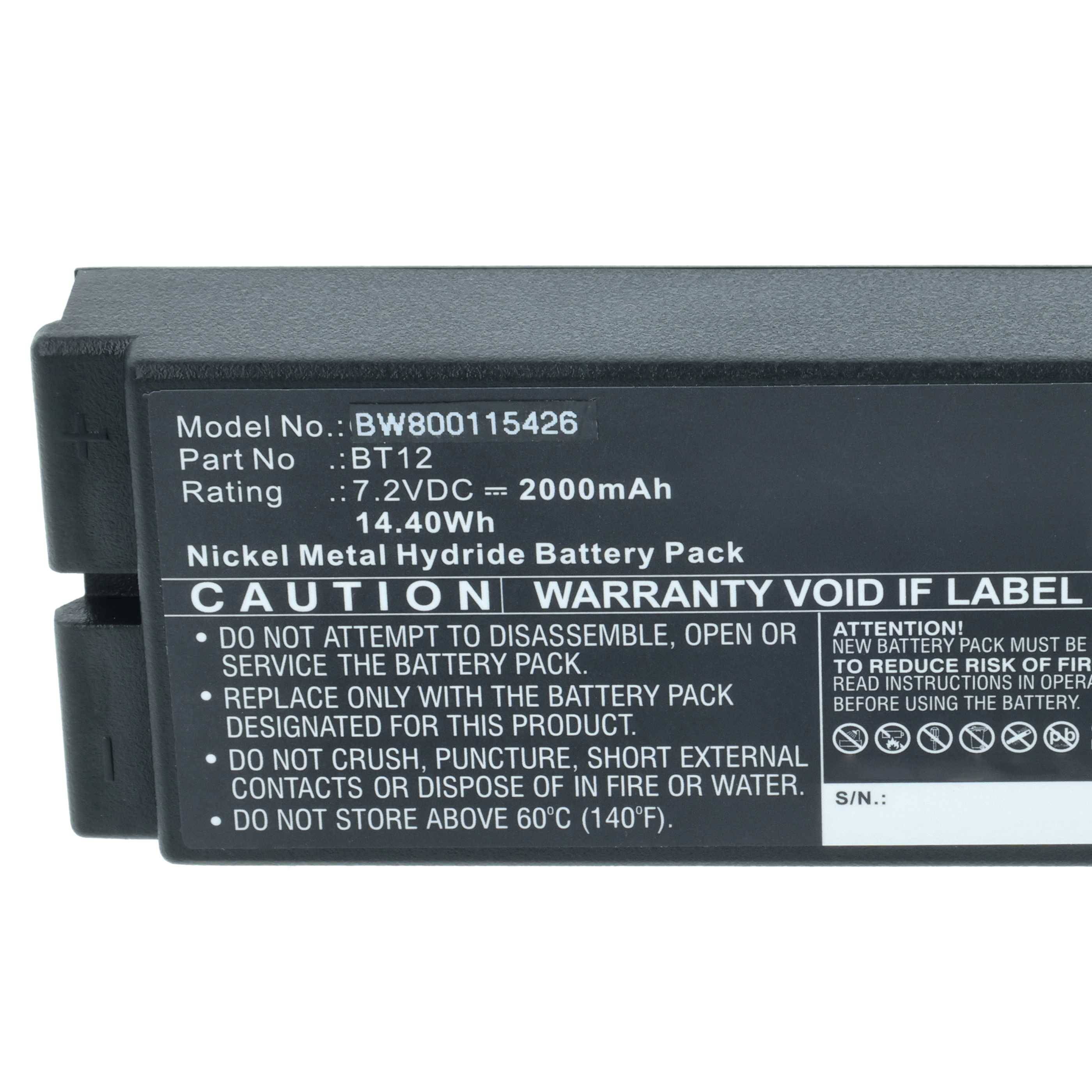 Batteriepack mit Aufschrift 