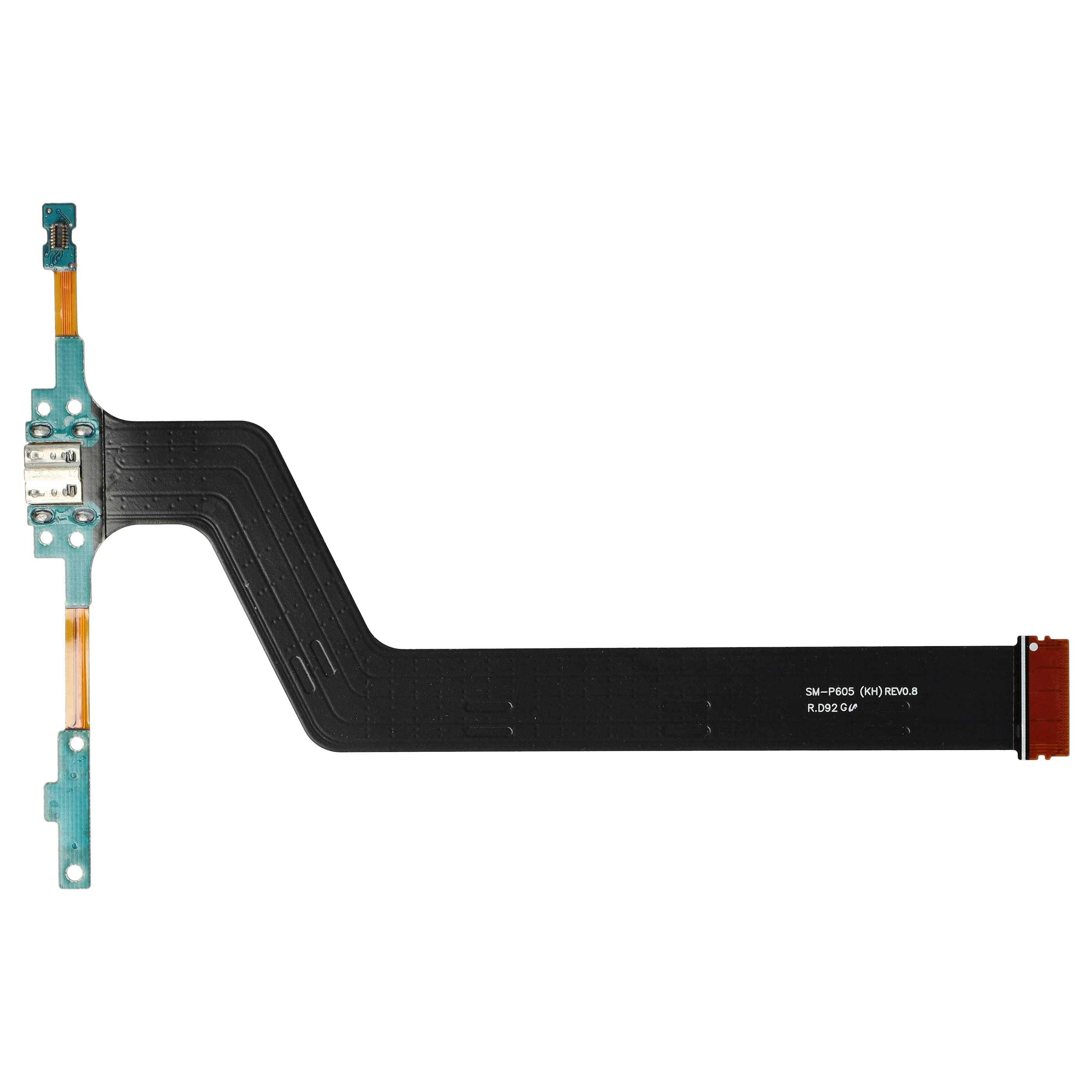 vhbw Ersatz Micro-USB-Ladebuchse kompatibel mit Samsung Galaxy Note 10.1 SM-P600, SM-P605 Tablet