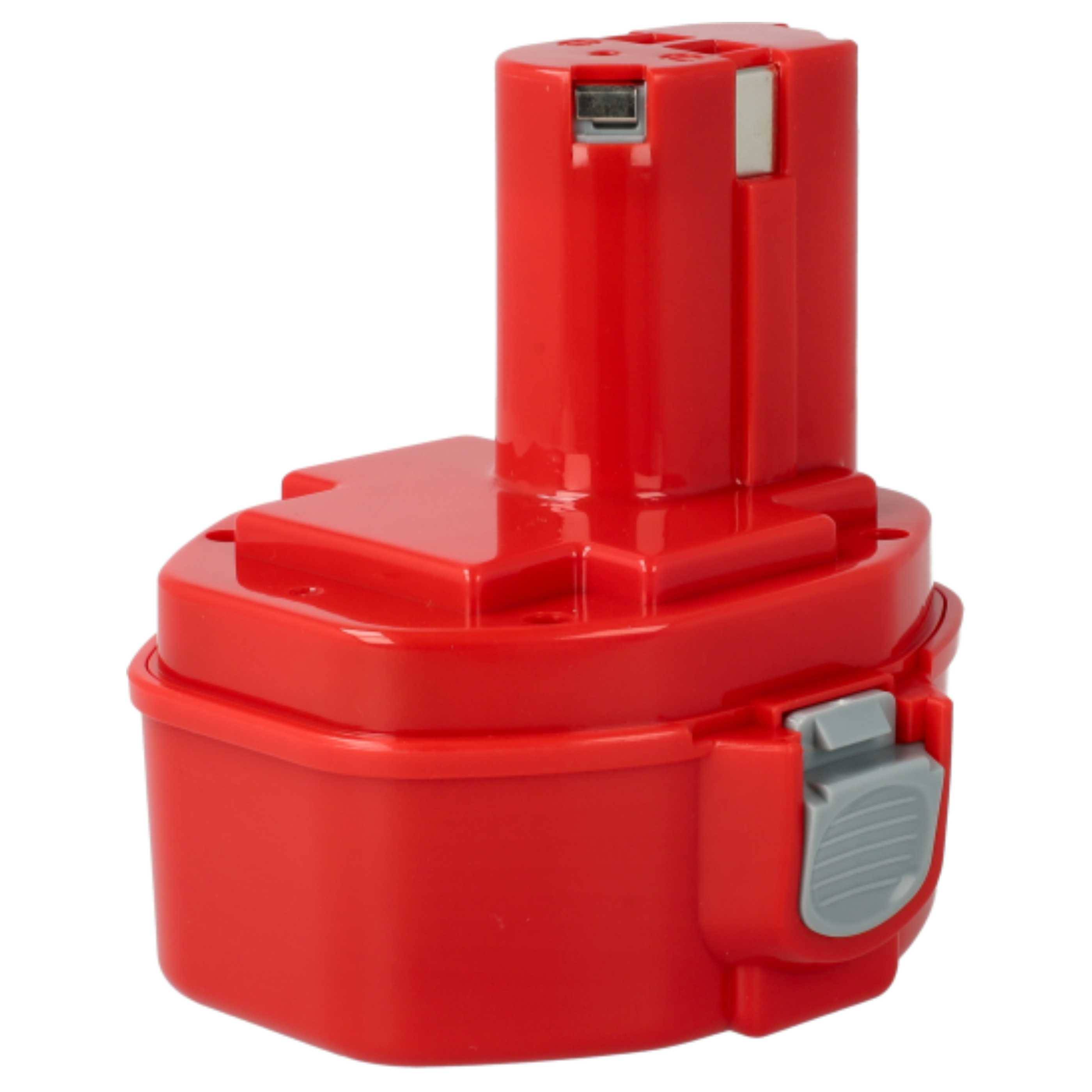 vhbw 2x Akku kompatibel mit Makita UB140DWA, UB140DWB Werkzeug (1500 mAh, NiMH, 14,4 V)