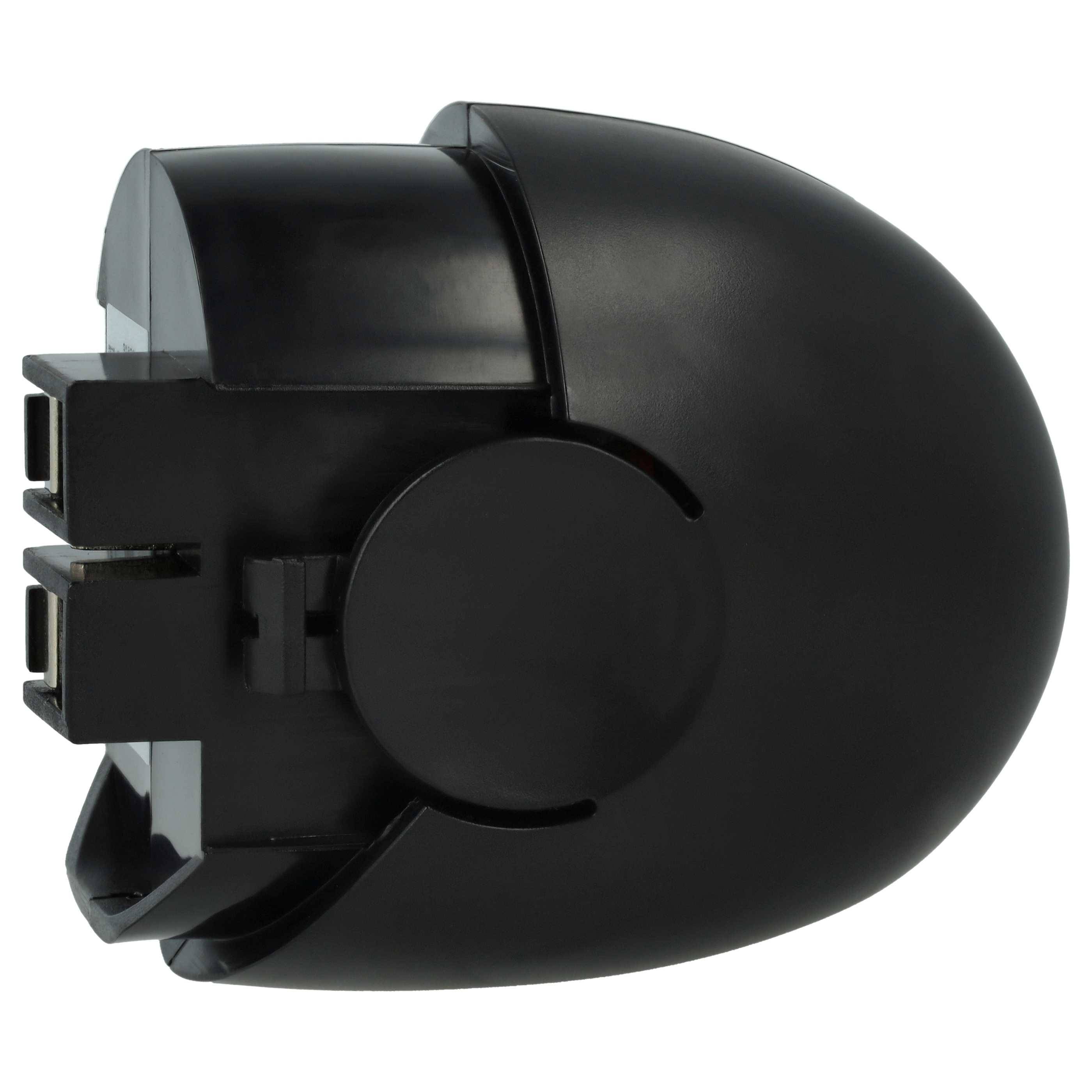 vhbw 2x Akku kompatibel mit Metabo 600059510, Powergrip 2, 6.27000.00, 6.02410.50 Werkzeug (1500 mAh, NiMH, 4,8 V)