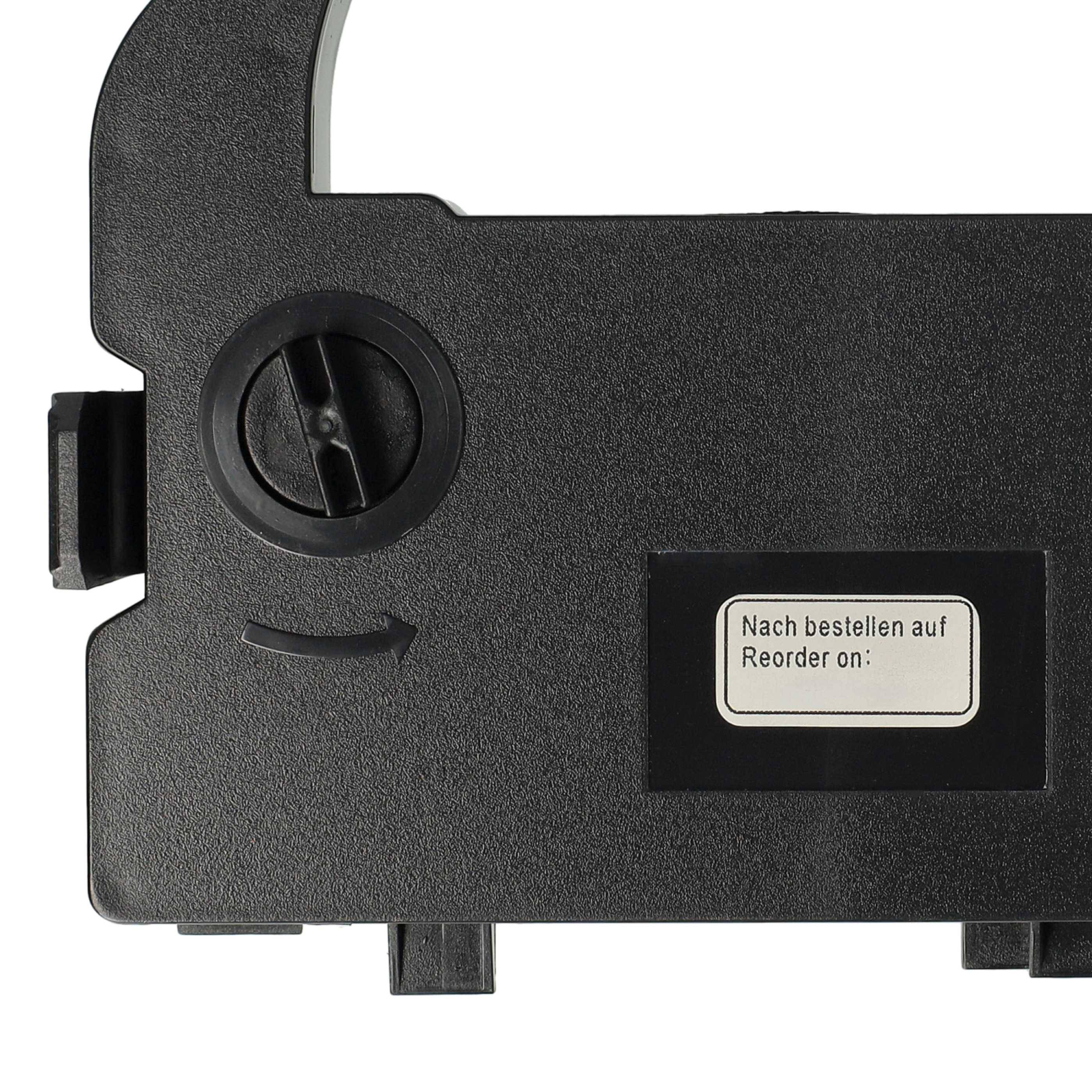 vhbw 5x Farbband Schriftband kompatibel mit Epson EX 80 | LQ 1060, LQ 1060 Plus, LQ 2500, LQ 2550, LQ 2550 Plus Color, LQ 670 Nadeldrucker