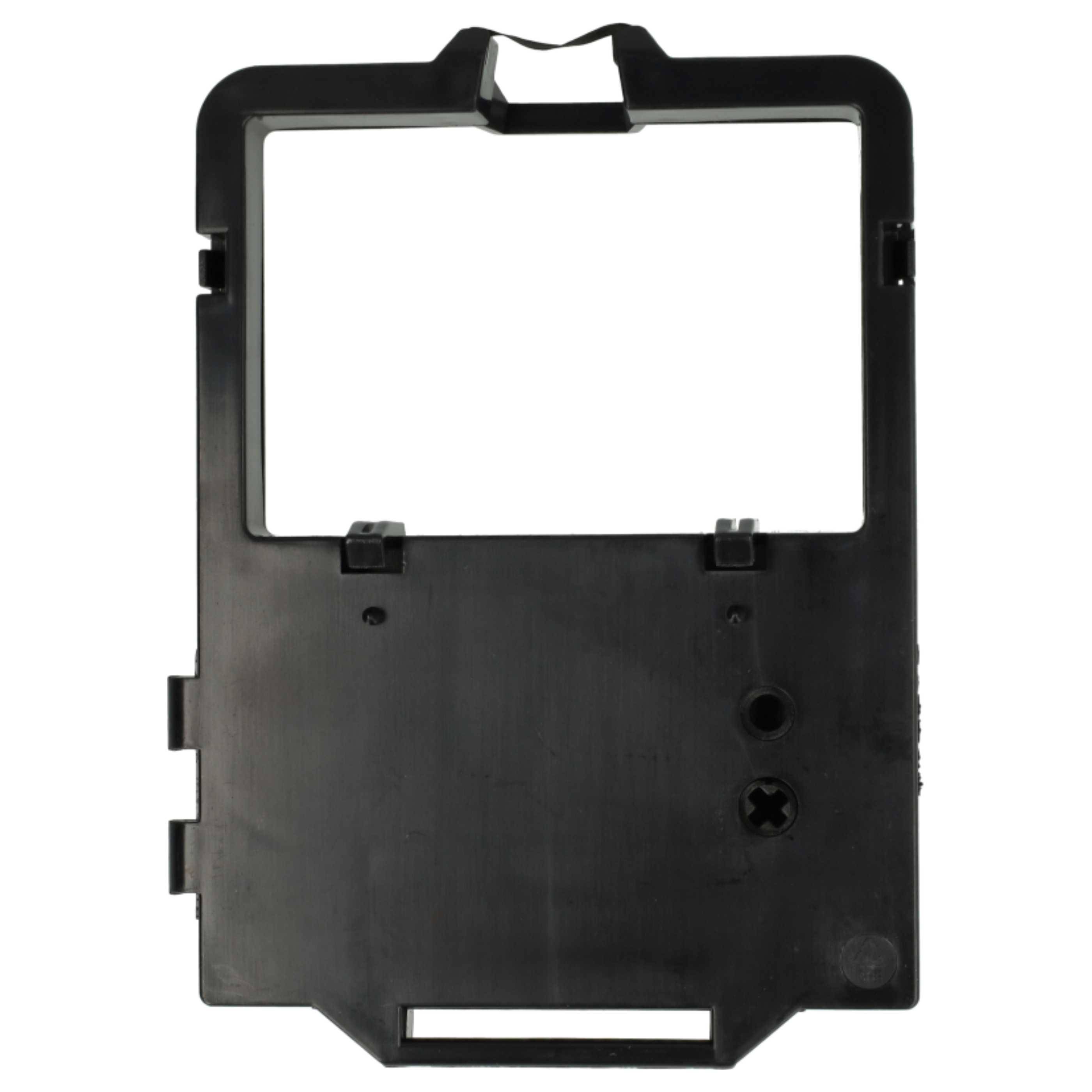 vhbw 10x Farbband Schriftband kompatibel mit NEC BK 908 Nadeldrucker, Bondrucker - Schwarz