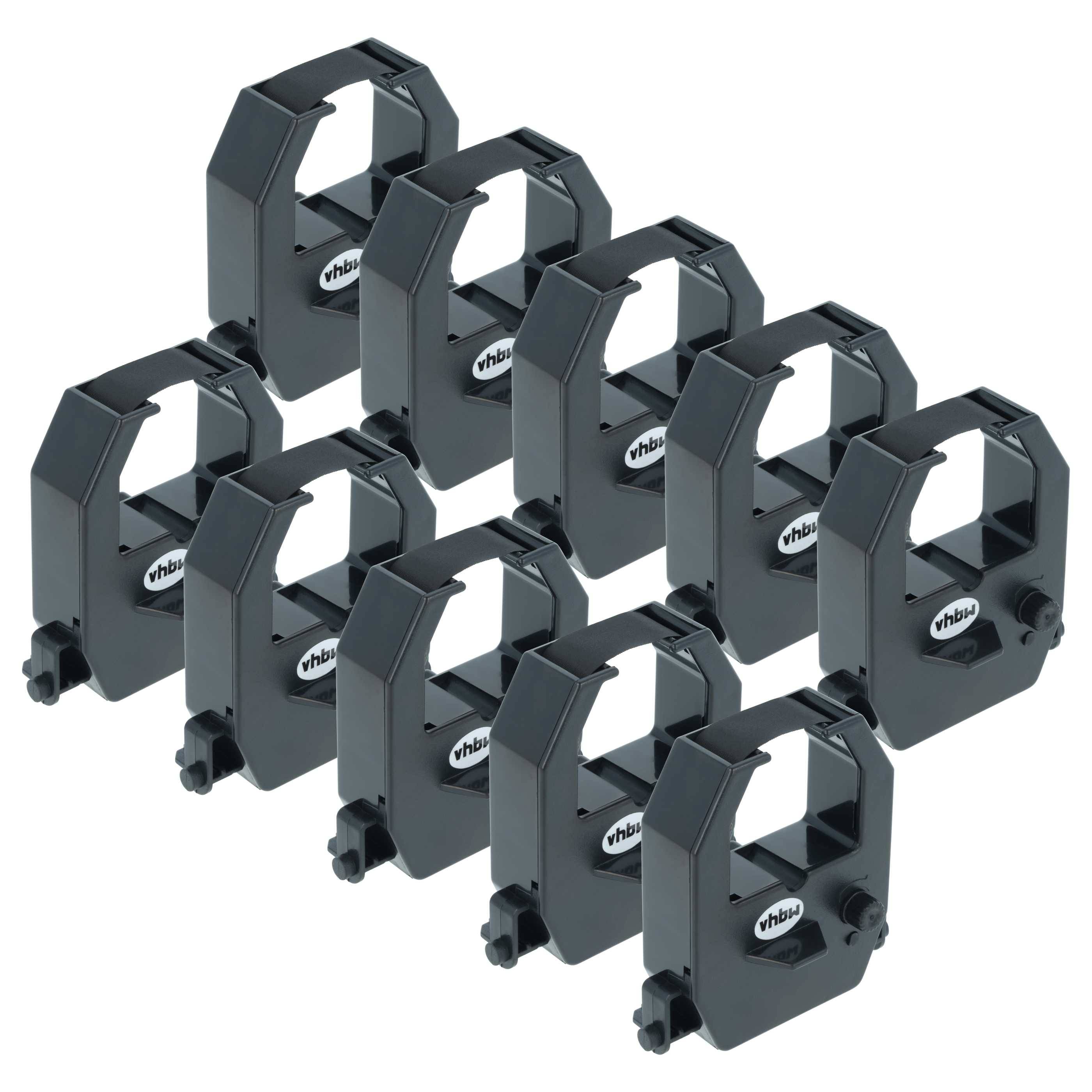 vhbw 10x Farbband Ersatz für CE-315250 für Nadeldrucker | Bondrucker - Schwarz