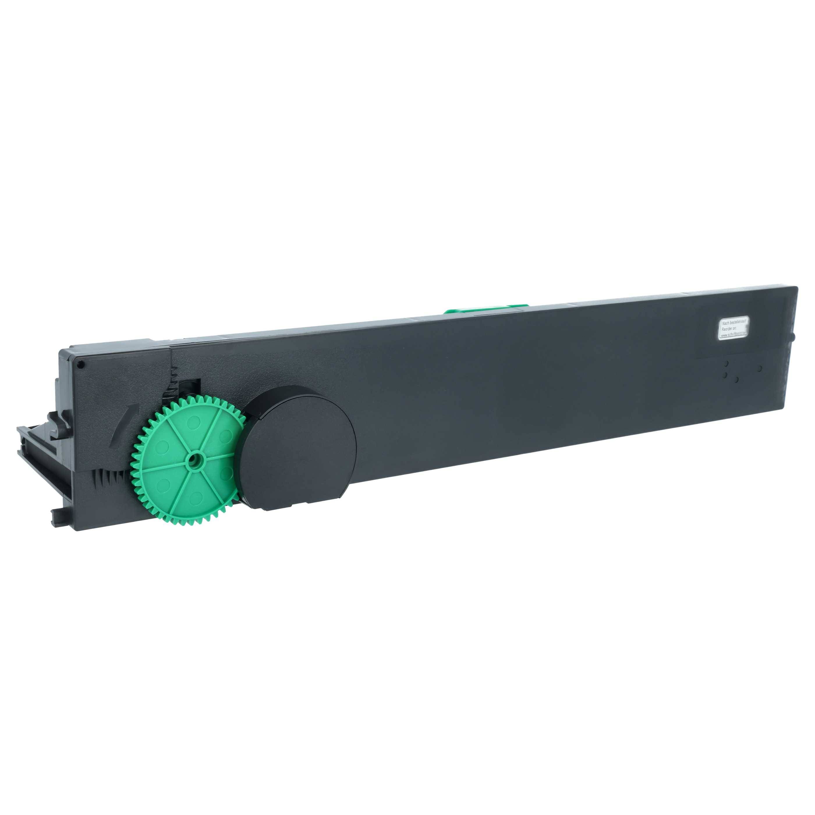 vhbw 10x Farbband Schriftband kompatibel mit Dascom T 5040, T 5040 MSH-H, T 5000 Series Nadeldrucker, Bondrucker - Schwarz