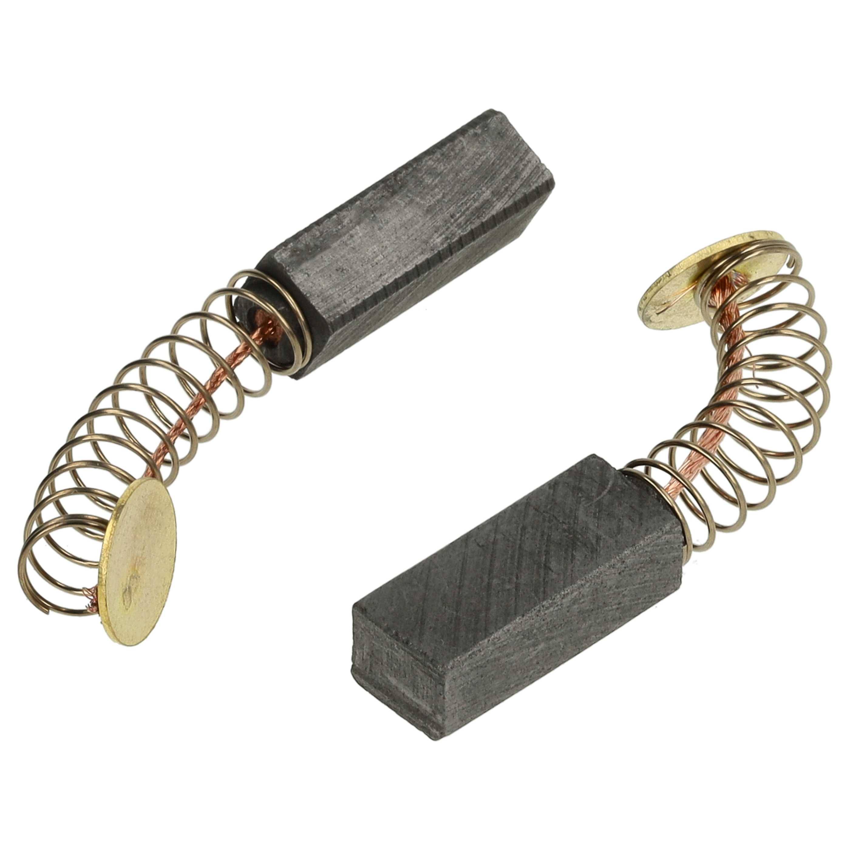 vhbw 2x Kohlebürste 5x6x16 mm kompatibel mit Süda 650, 360, 380, 370, 610, 381 Elektrowerkzeug