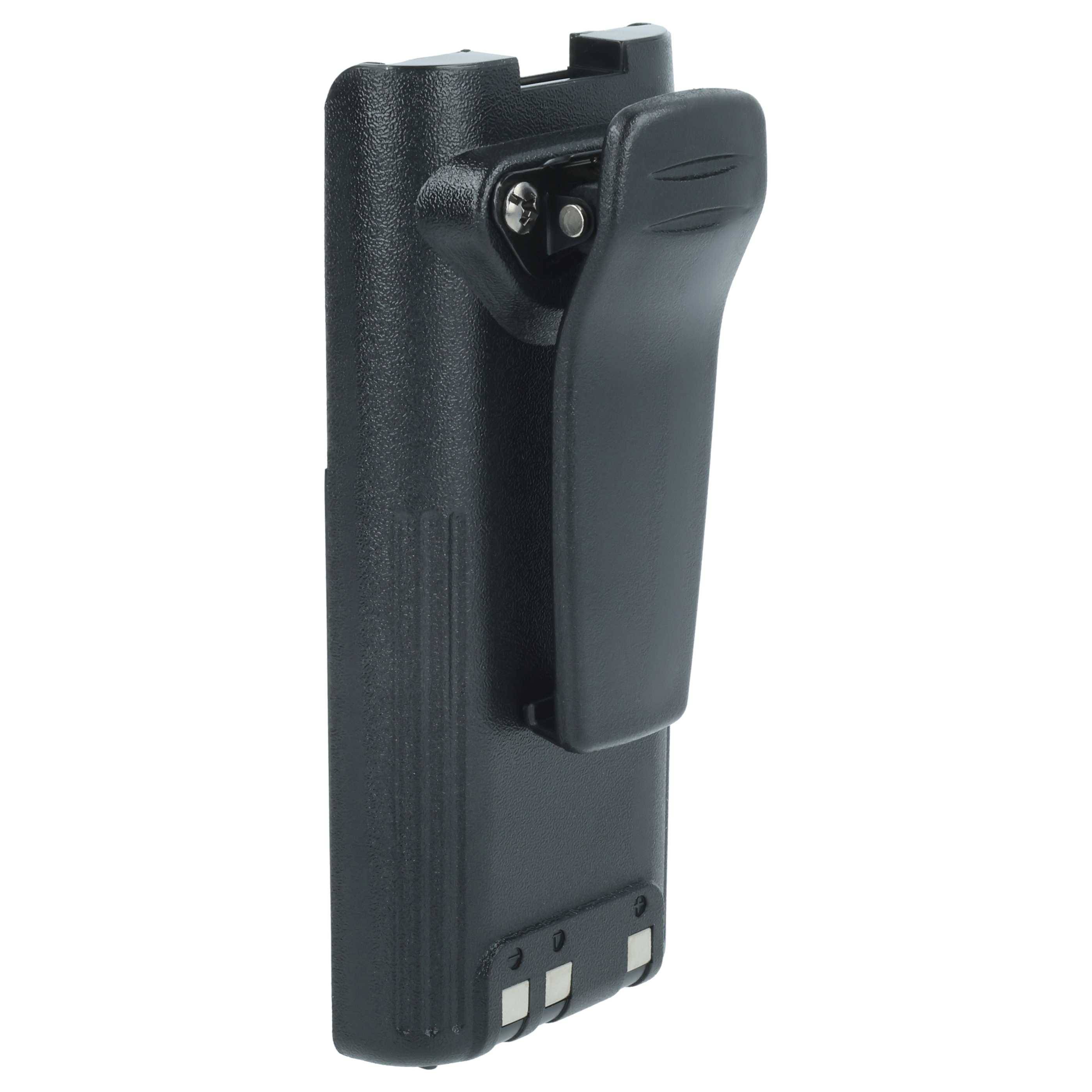 vhbw 5x Akku kompatibel mit Icom IC-F21BR, IC-F12S, IC-F21, IC-F22, IC-F22S, IC-F21GM, IC-F21S Funkgerät, Walkie Talkie (2000 mAh, 7,2 V, NiMH)