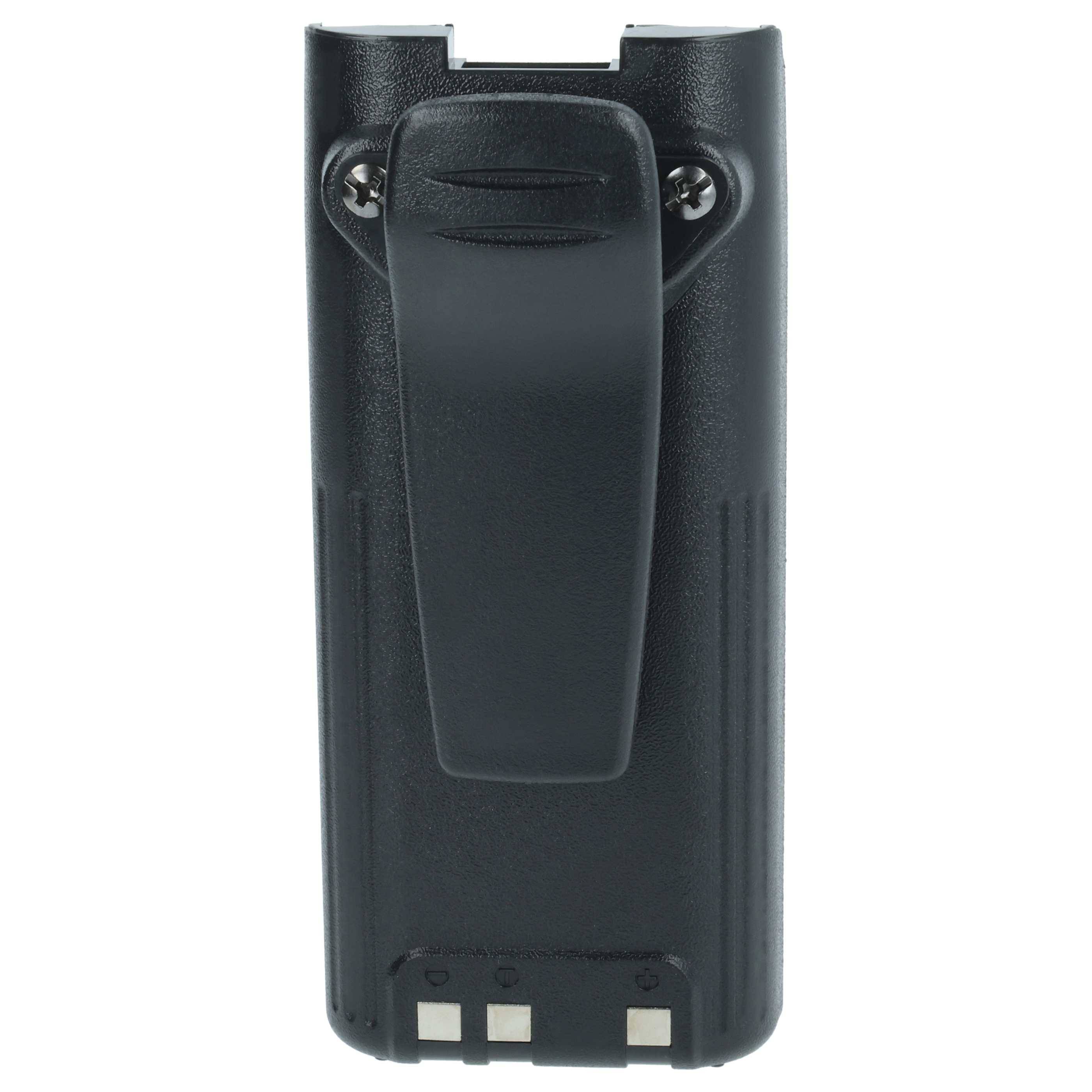 vhbw 5x Akku kompatibel mit Icom IC-F21BR, IC-F12S, IC-F21, IC-F22, IC-F22S, IC-F21GM, IC-F21S Funkgerät, Walkie Talkie (2000 mAh, 7,2 V, NiMH)