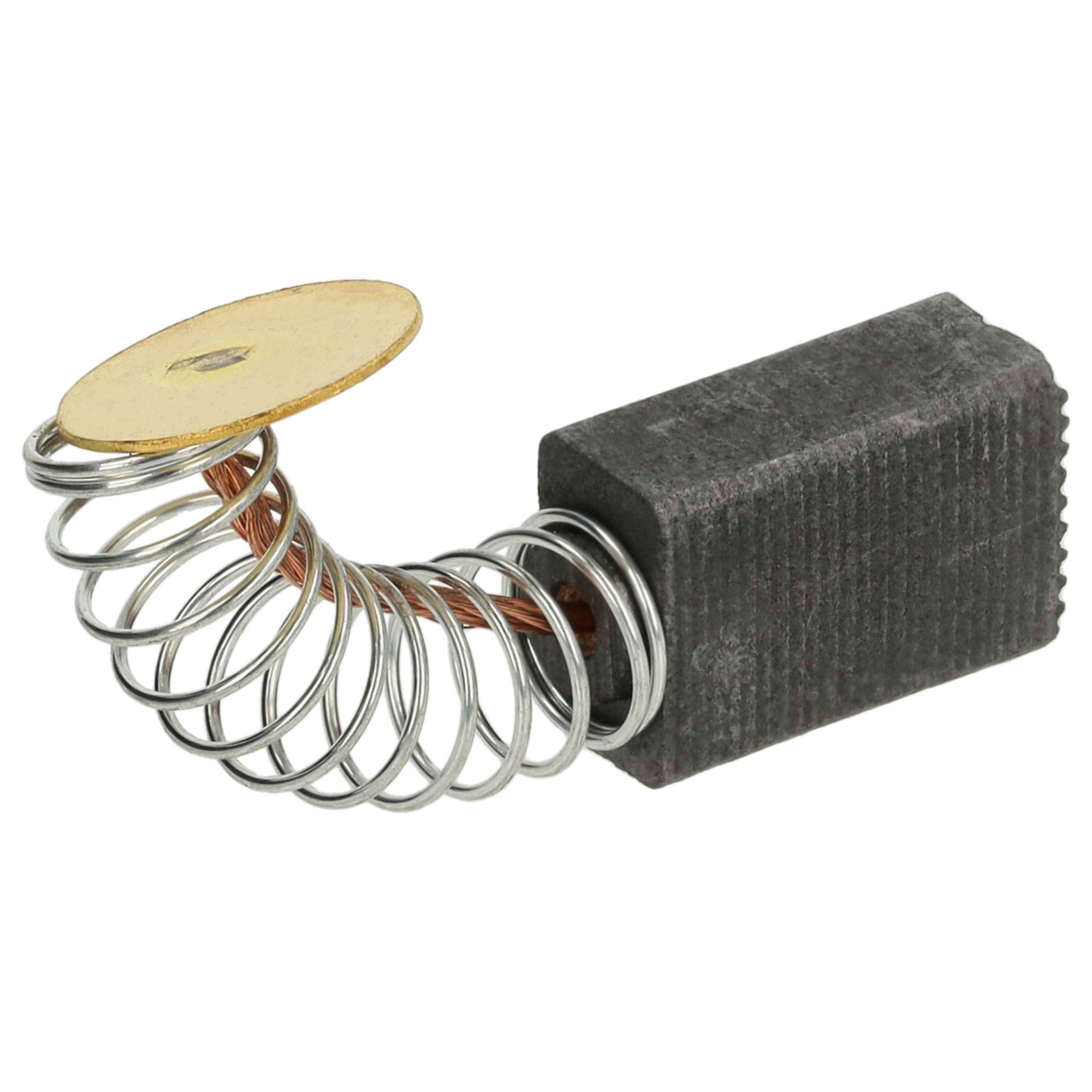 vhbw 2x Kohlebürste 7x11x16 mm kompatibel mit Diverse Elektromotoren, Winkelschleifer, Werkzeugmotoren Elektrowerkzeug