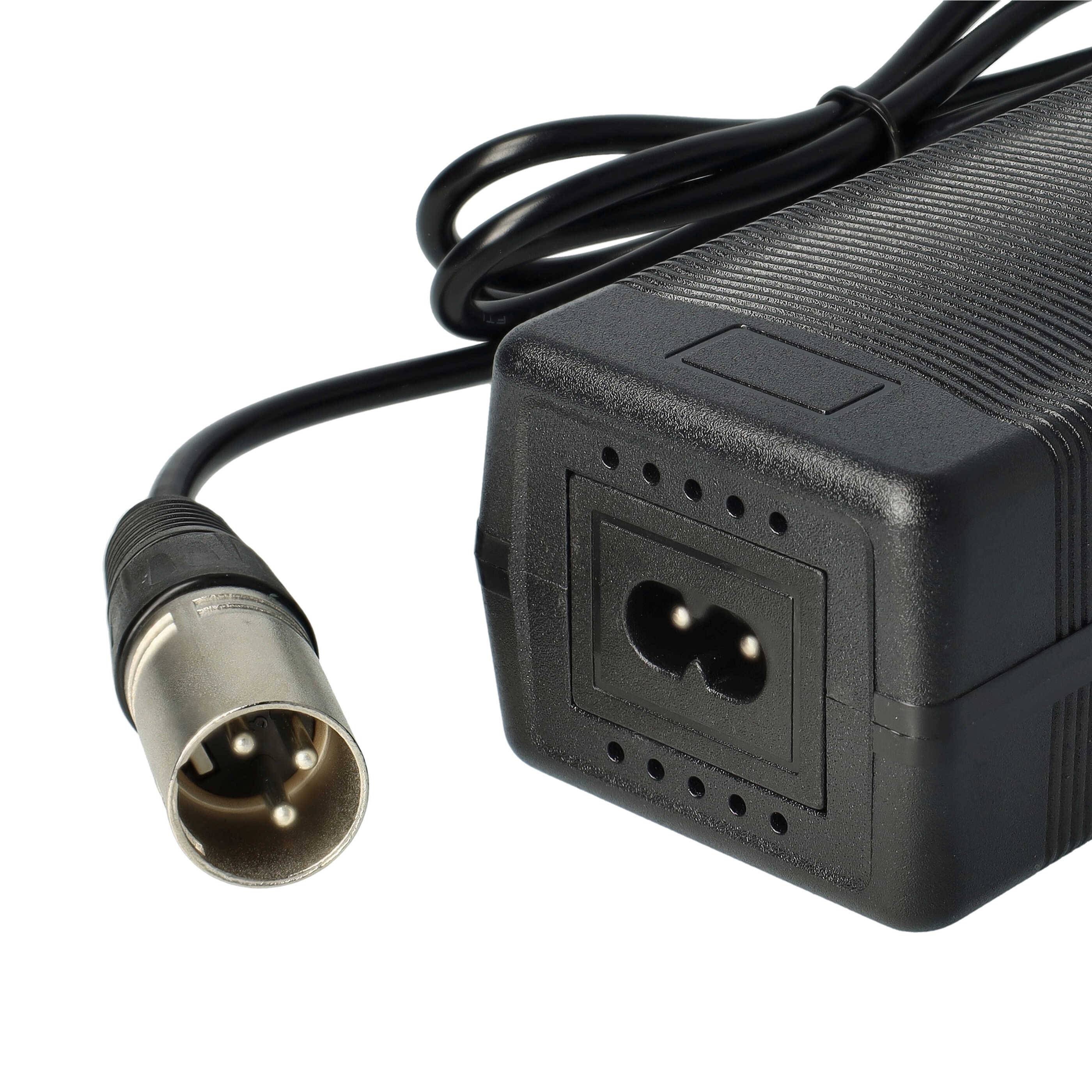 vhbw Ladegerät kompatibel mit Prophete Modell 2014 52384, 52394, 52454 Fahrradakkus, E-Bike - Für 36 V Li-Ion Akkus 100 W
