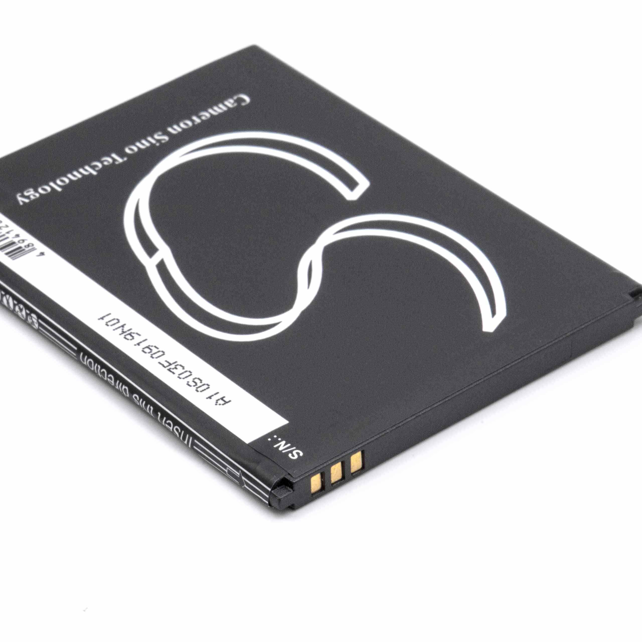 vhbw Li-Ion Akku 2000mAh (3.7V) passend für Handy Smartphone Telefon Wiko Robby