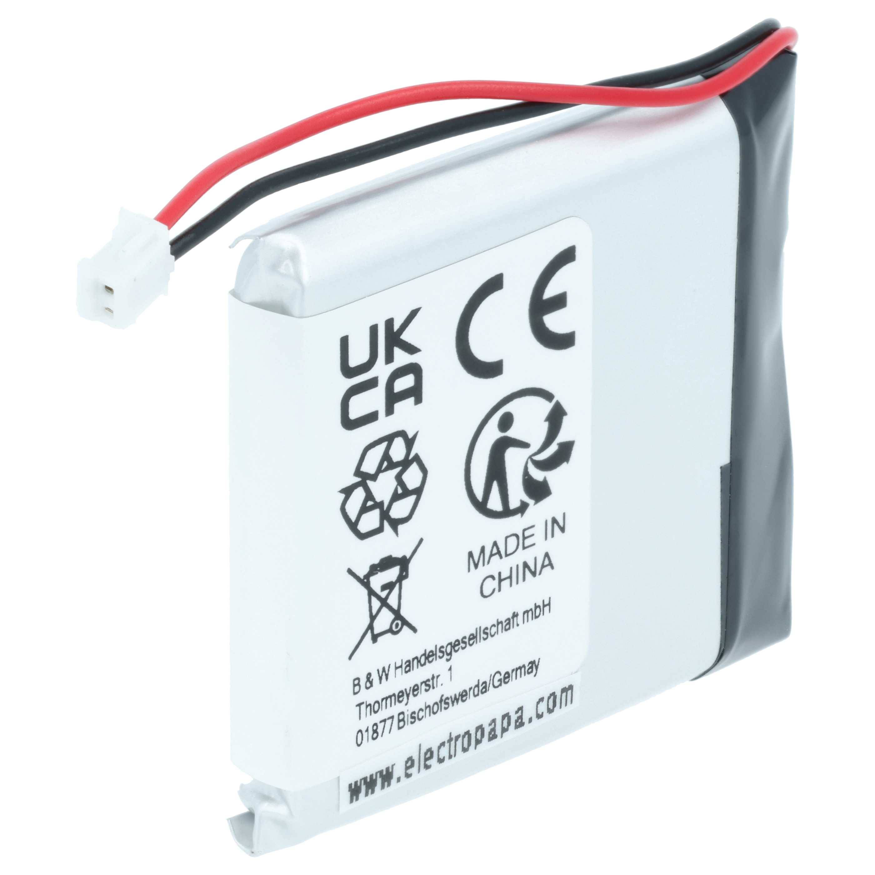 vhbw Akku kompatibel mit Coyote Plus S GPS Navigation Navi (1100mAh, 3,7V, Li-Polymer)
