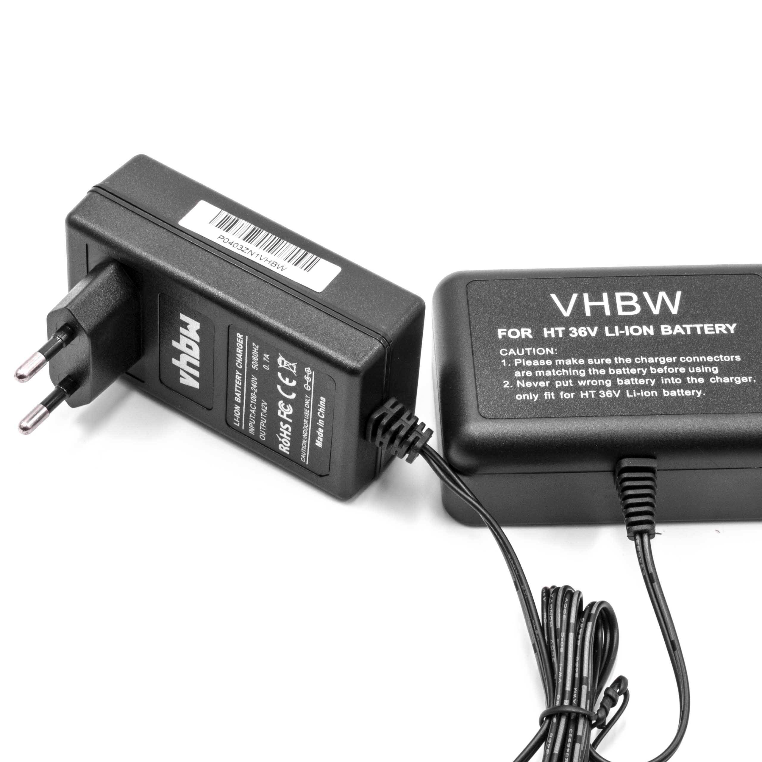vhbw Ladegerät kompatibel mit Hitachi 328036, BSL3626, BSL 3626 Werkzeug Li-Ion-Akkus (36V)