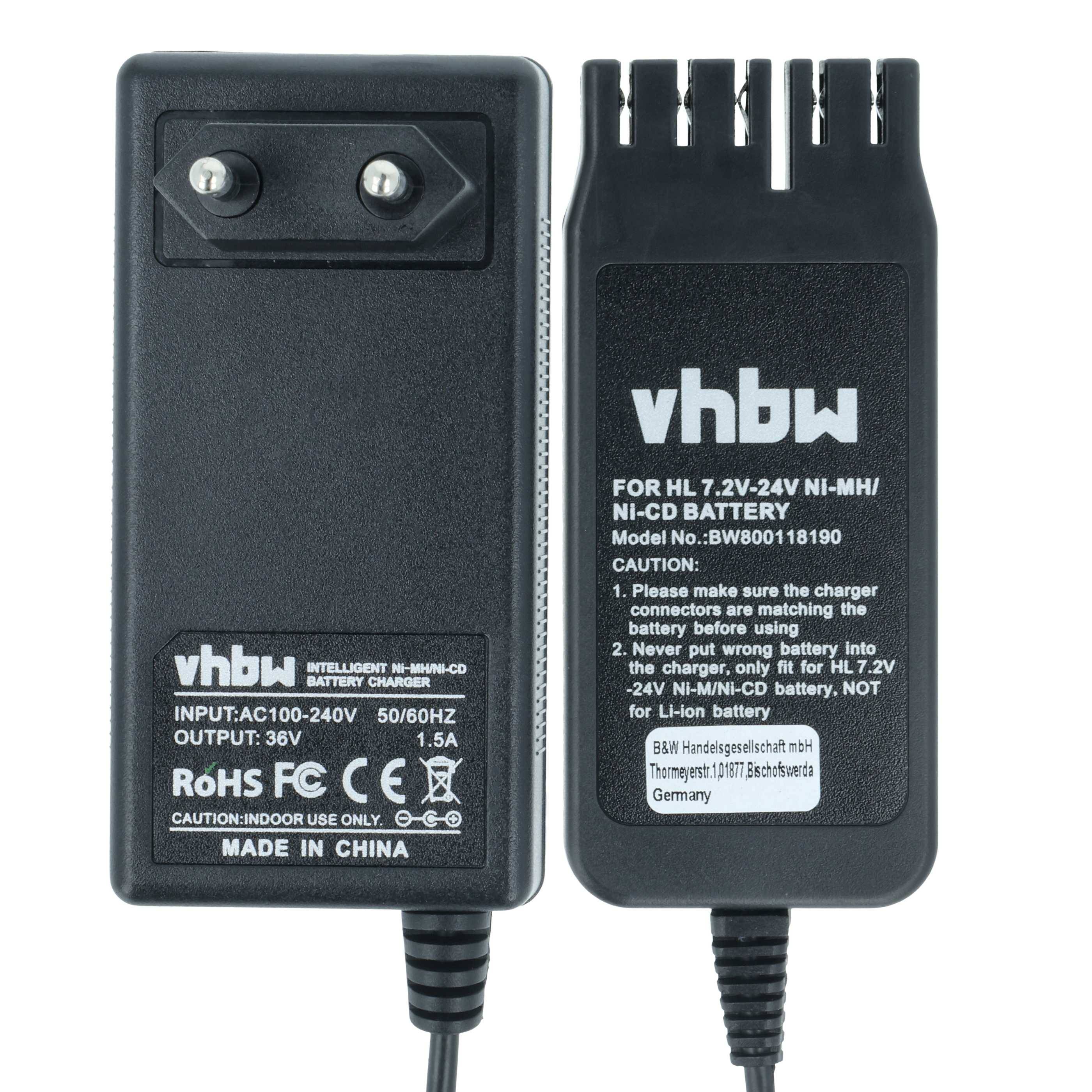 Batterieladegerät mit der Bezeichnung „vhbw