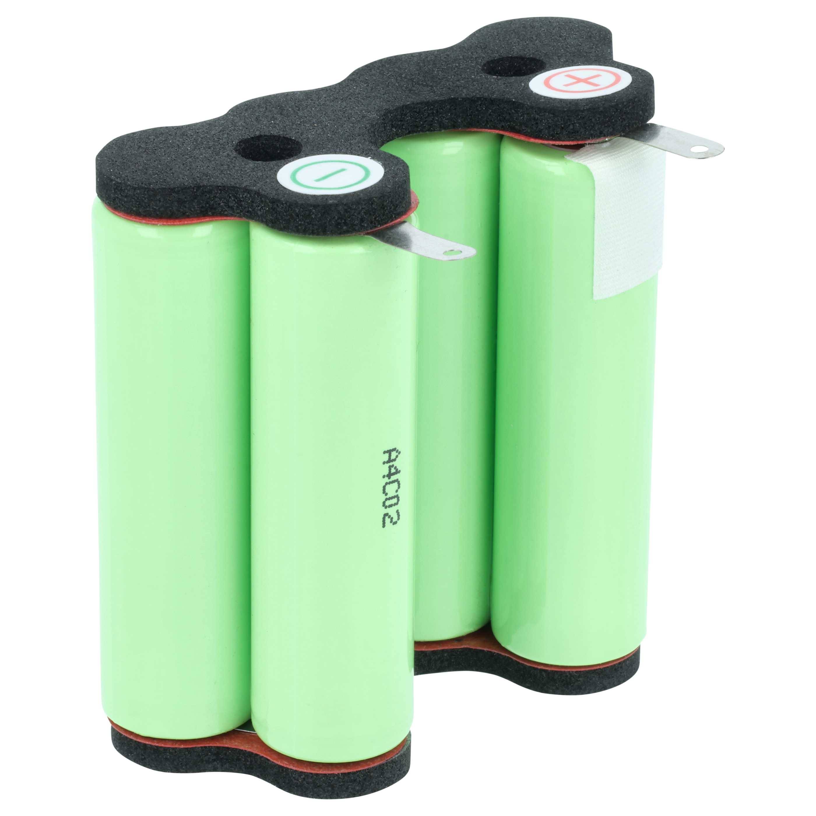 vhbw Akku kompatibel mit AEG/Electrolux Rapido ZB4106, FM72, AG406, ZB4106WD Staubsauger (2000 mAh, 7,2 V, NiMH)