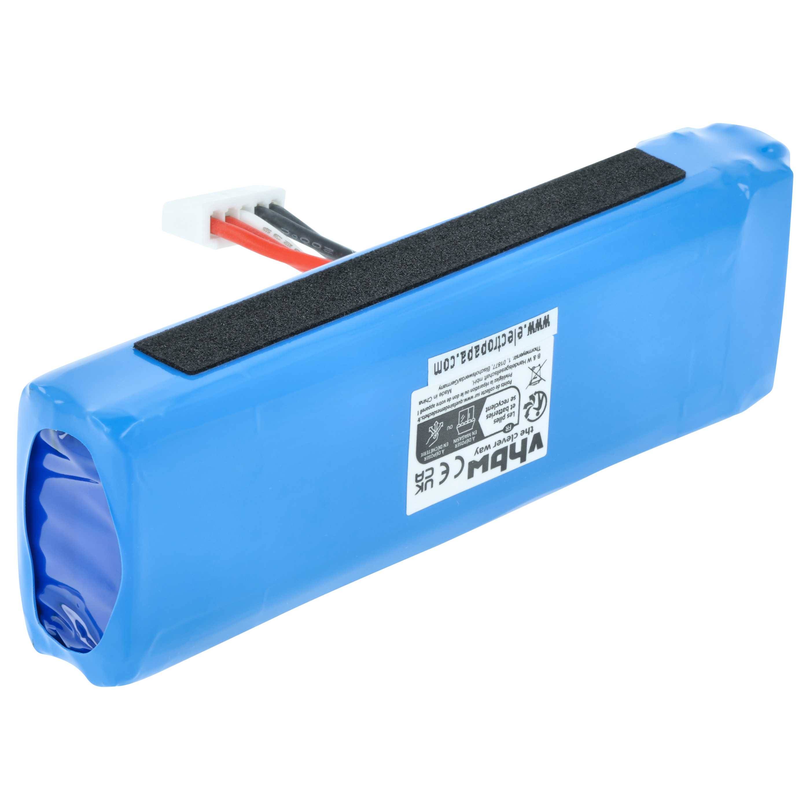 vhbw Akku kompatibel mit JBL Charge 3 2016 Lautsprecher Boxen Speaker (6000 mAh, 3,7 V, Li-Polymer)