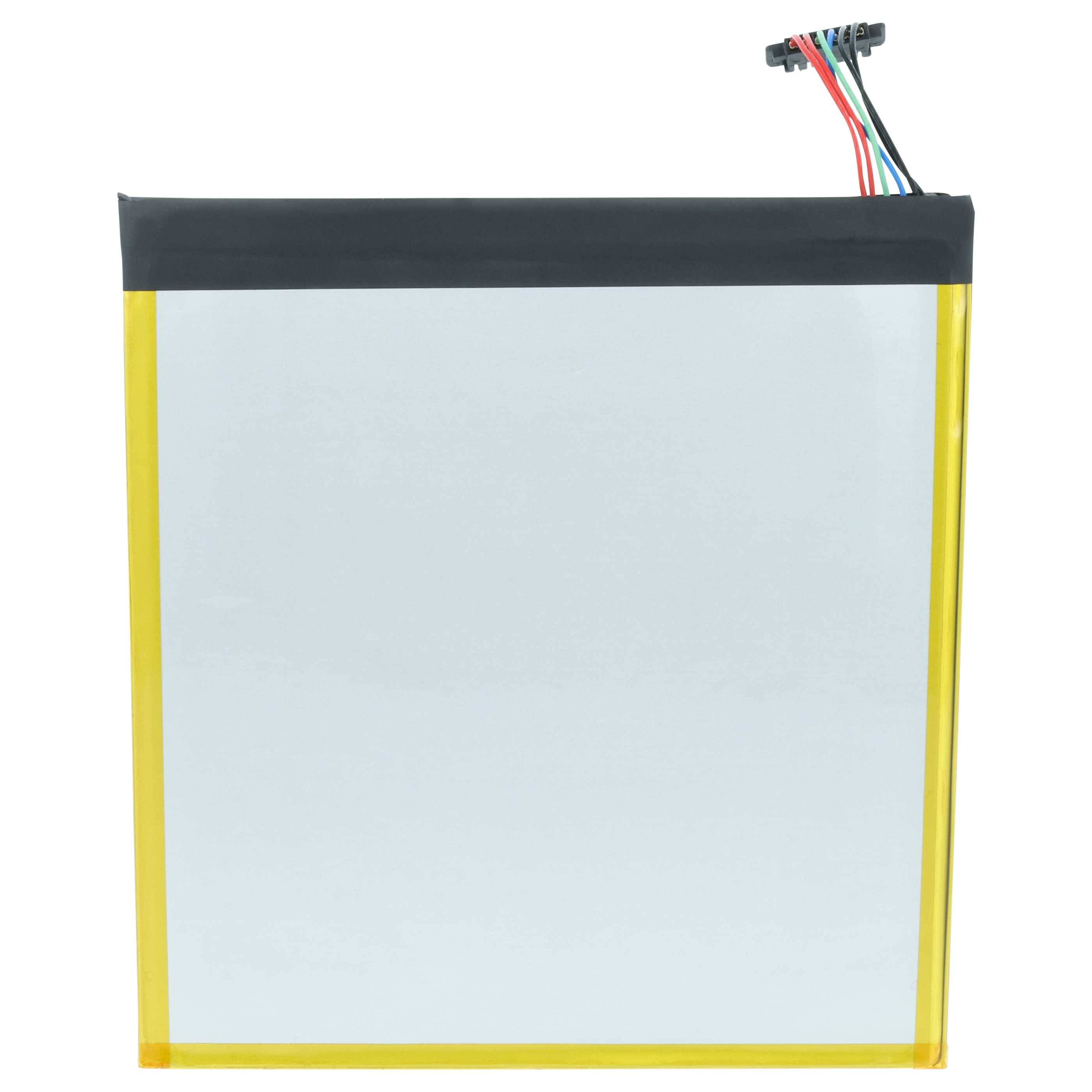 vhbw Akku kompatibel mit Asus Zenpad 10 Z0310M, 10 Z300CNL, 10 Z300M, C 7.0 P01Z, Z300CNL Tablet Pad (4650mAh, 3,85V, Li-Polymer)