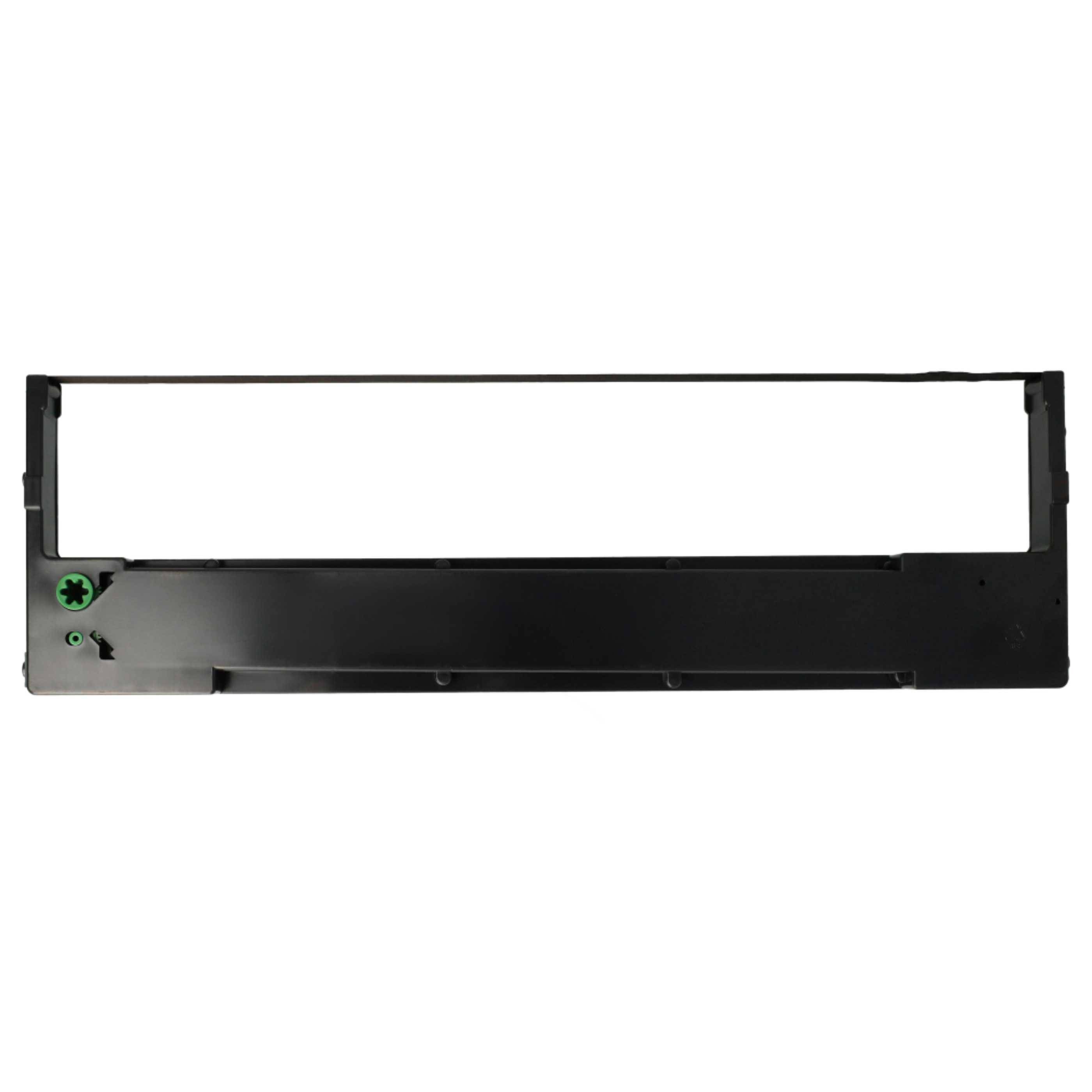 vhbw 5x Farbband Schriftband kompatibel mit Tally Genicom T2033 | LA 550N, T 2140, MT150, MT130, T 2040 Nadeldrucker, Bondrucker - Schwarz