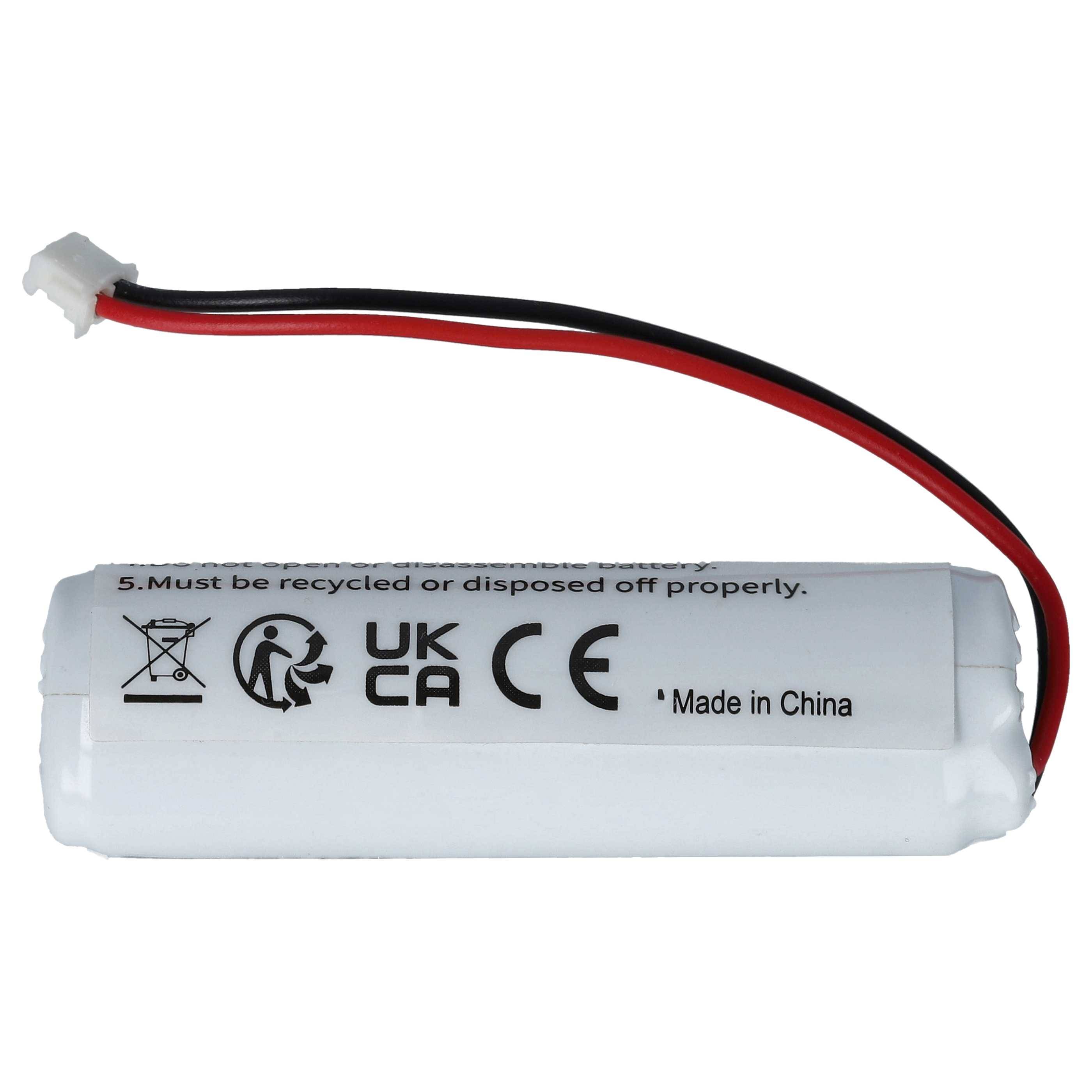 vhbw 5x Akku kompatibel mit Datalogic QuickScan QS65-3030000R, QS65-3010101-105 Barcodescanner POS (800 mAh, 3,7 V, Li-Ion)