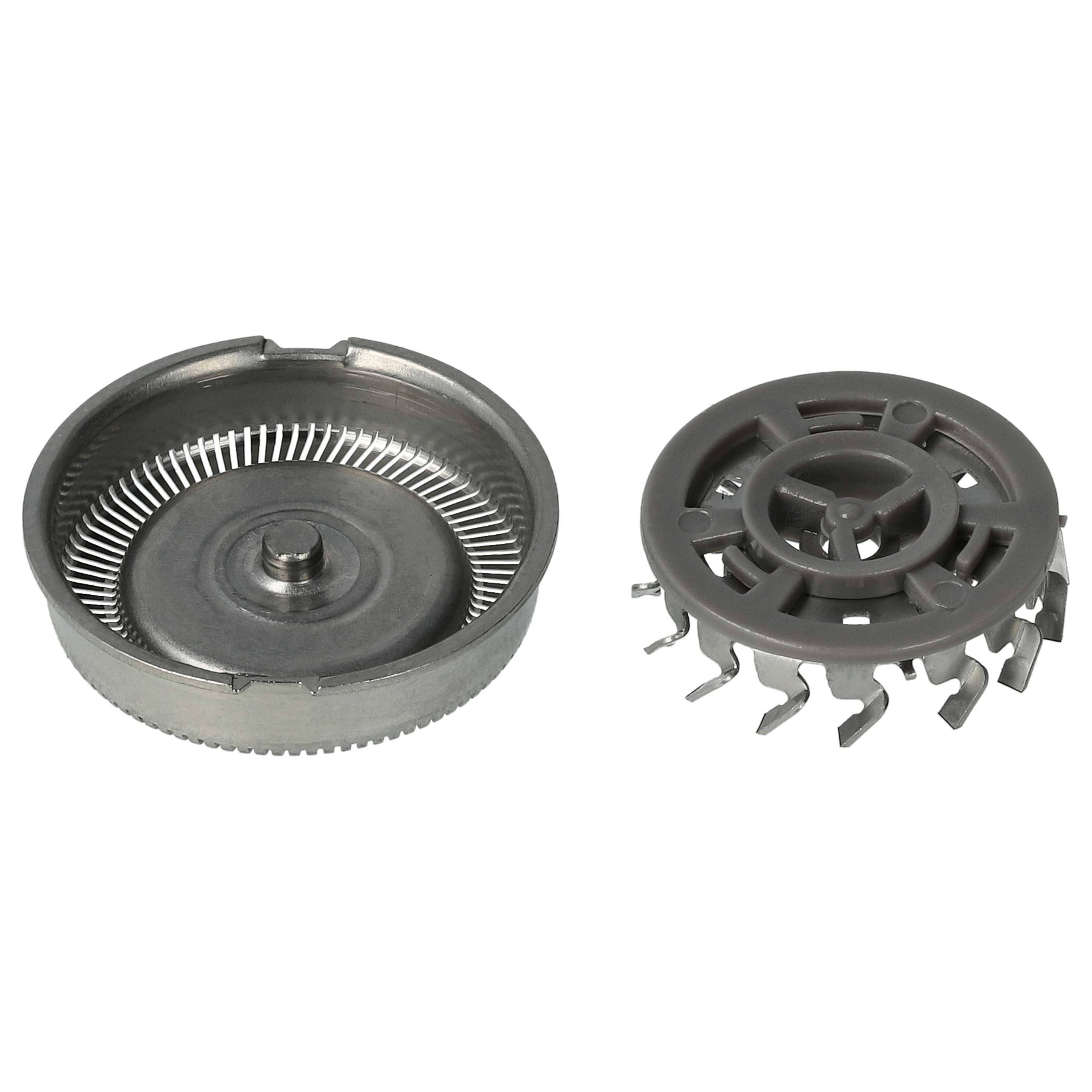 vhbw 6x Ersatz-Scherköpfe kompatibel mit Philips HQ362, HQ380, HQ3425, HQ3445, HQ36, HQ3605, HQ3610, HQ360, HQ3604 Elektrorasierer