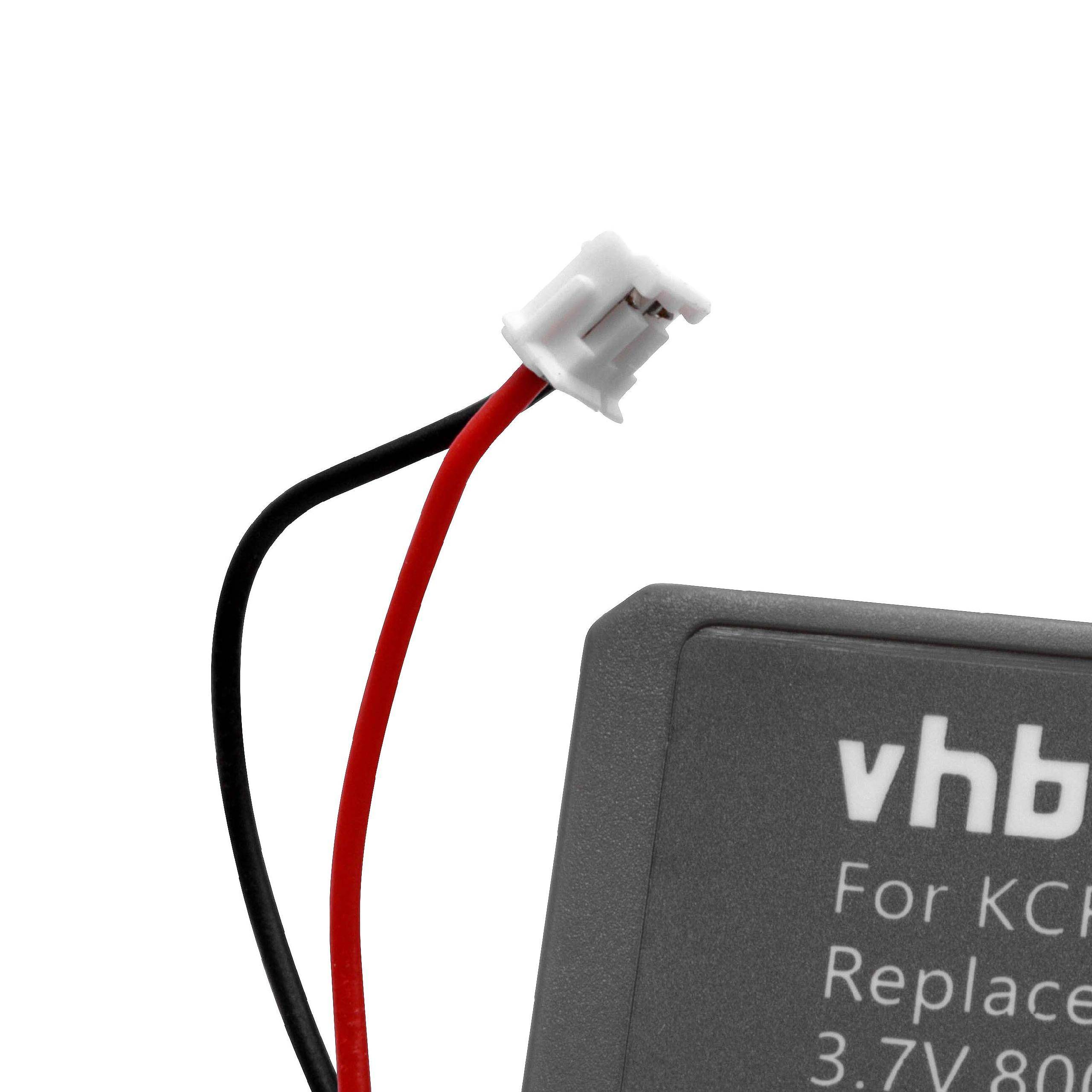vhbw 2x Akku kompatibel mit Sony PS4 Dualshock Controller V2 Controller (800 mAh, 3,7 V, Li-Ion) Weiß
