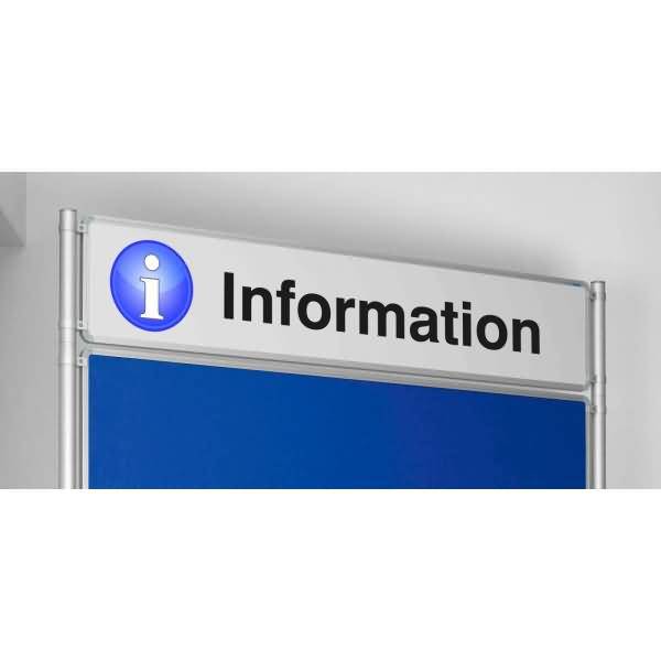 Stellwand-Topper Fair beidseitig B900xH300xT22mm