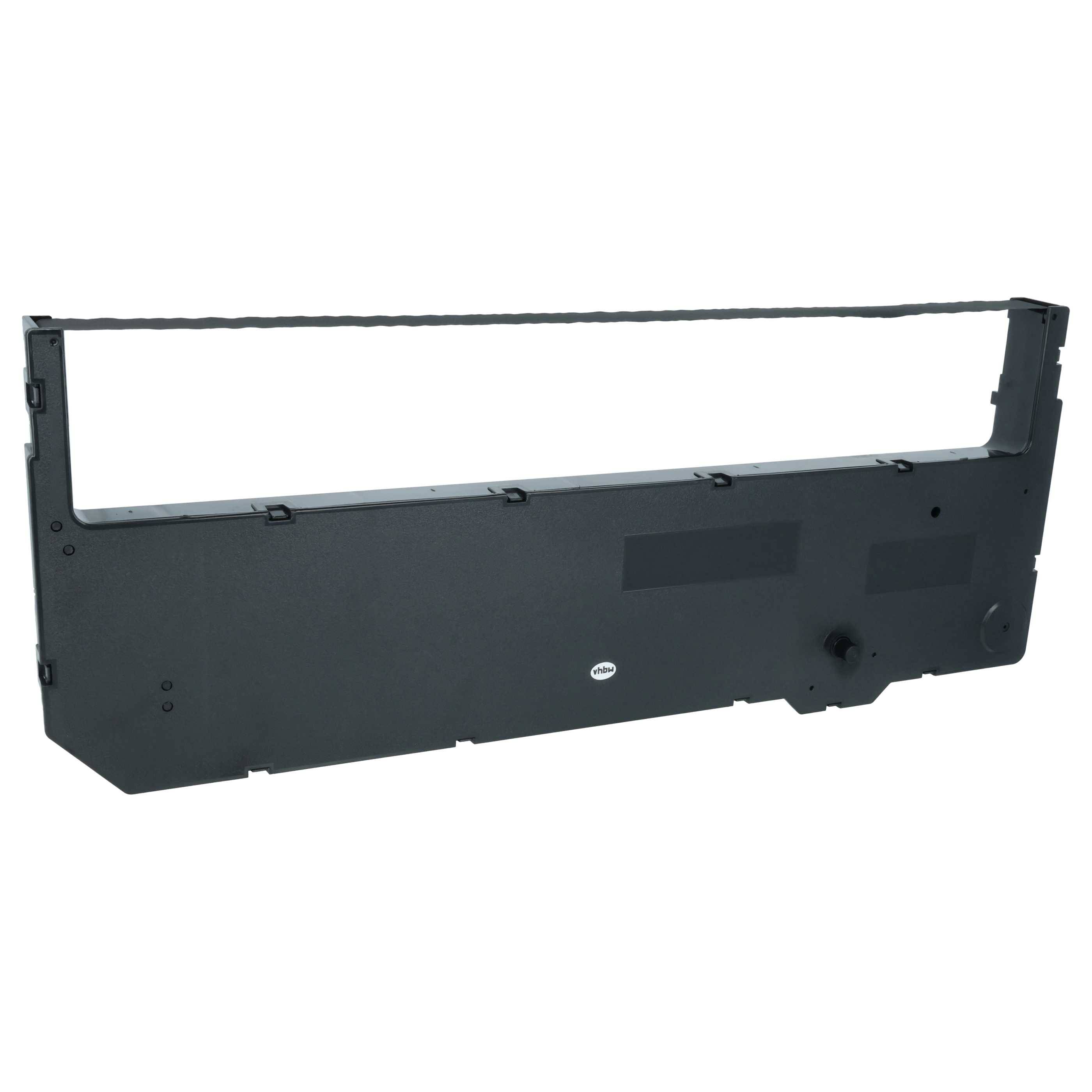 vhbw Farbband Schriftband kompatibel mit Tally Genicom T6141, T6140 Nadeldrucker, Bondrucker - Schwarz