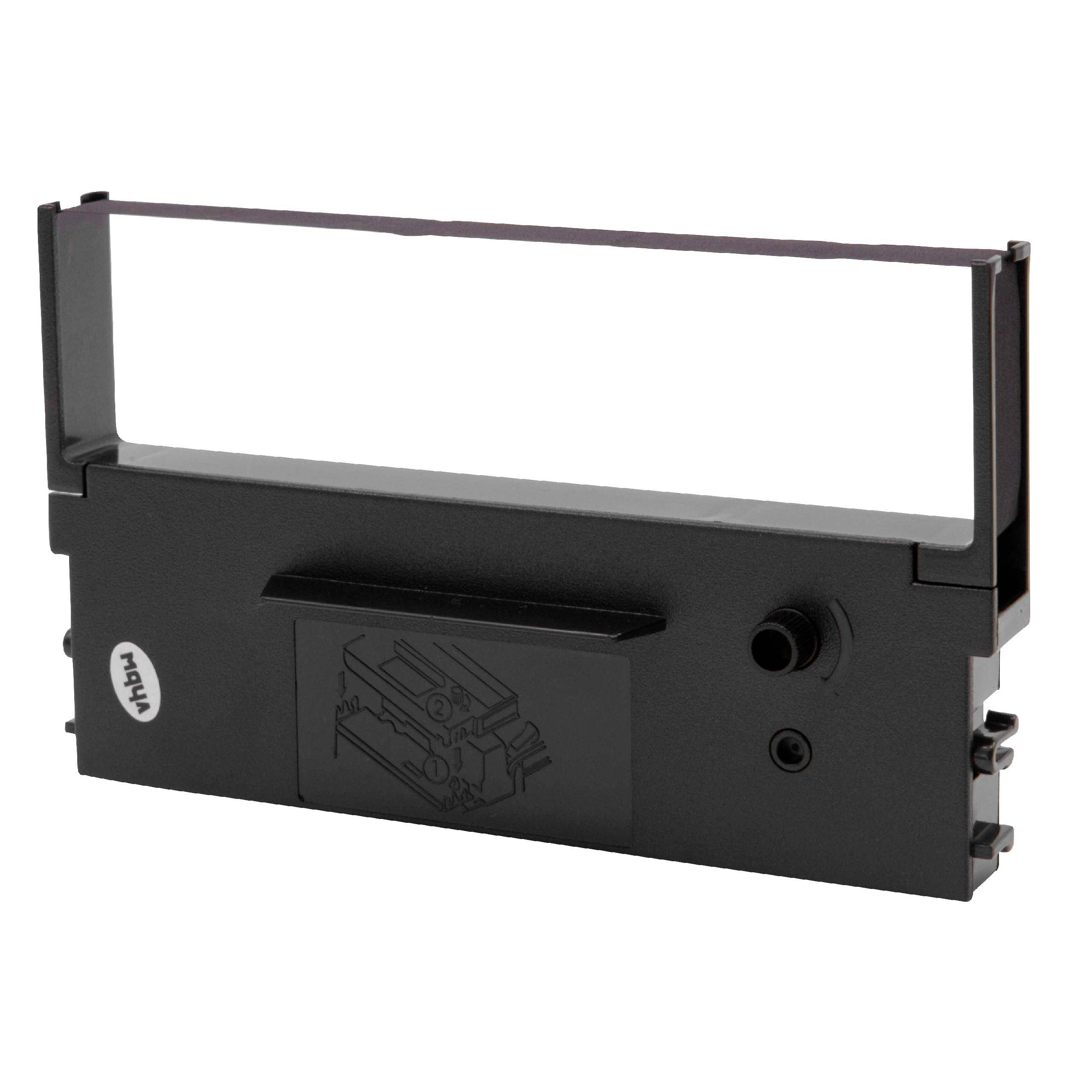 vhbw Farbband Schriftband kompatibel mit Citizen DP 750 | DP 730 Nadeldrucker, Bondrucker - Schwarz