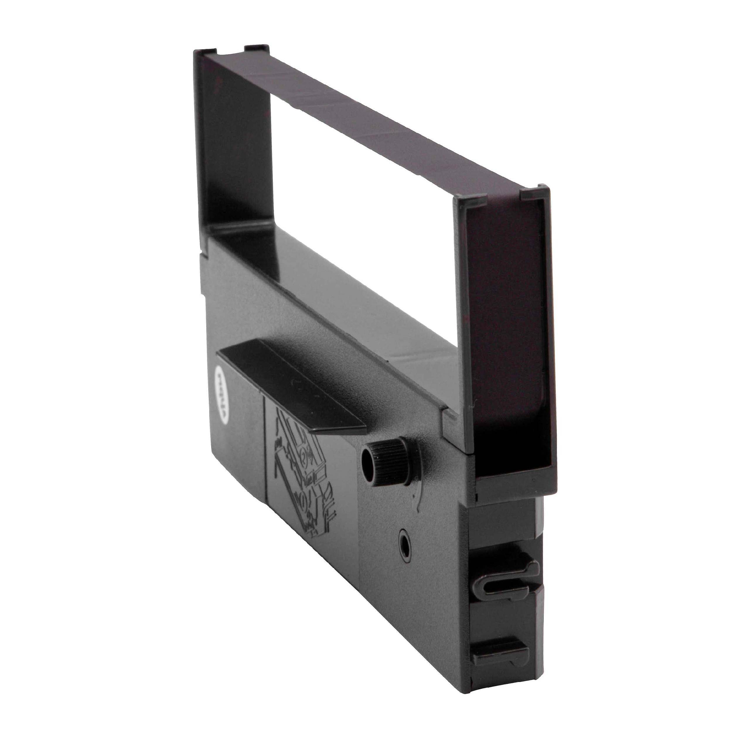 vhbw 10x Farbband Schriftband kompatibel mit Silver Reed EA 710 Nadeldrucker, Bondrucker - Schwarz