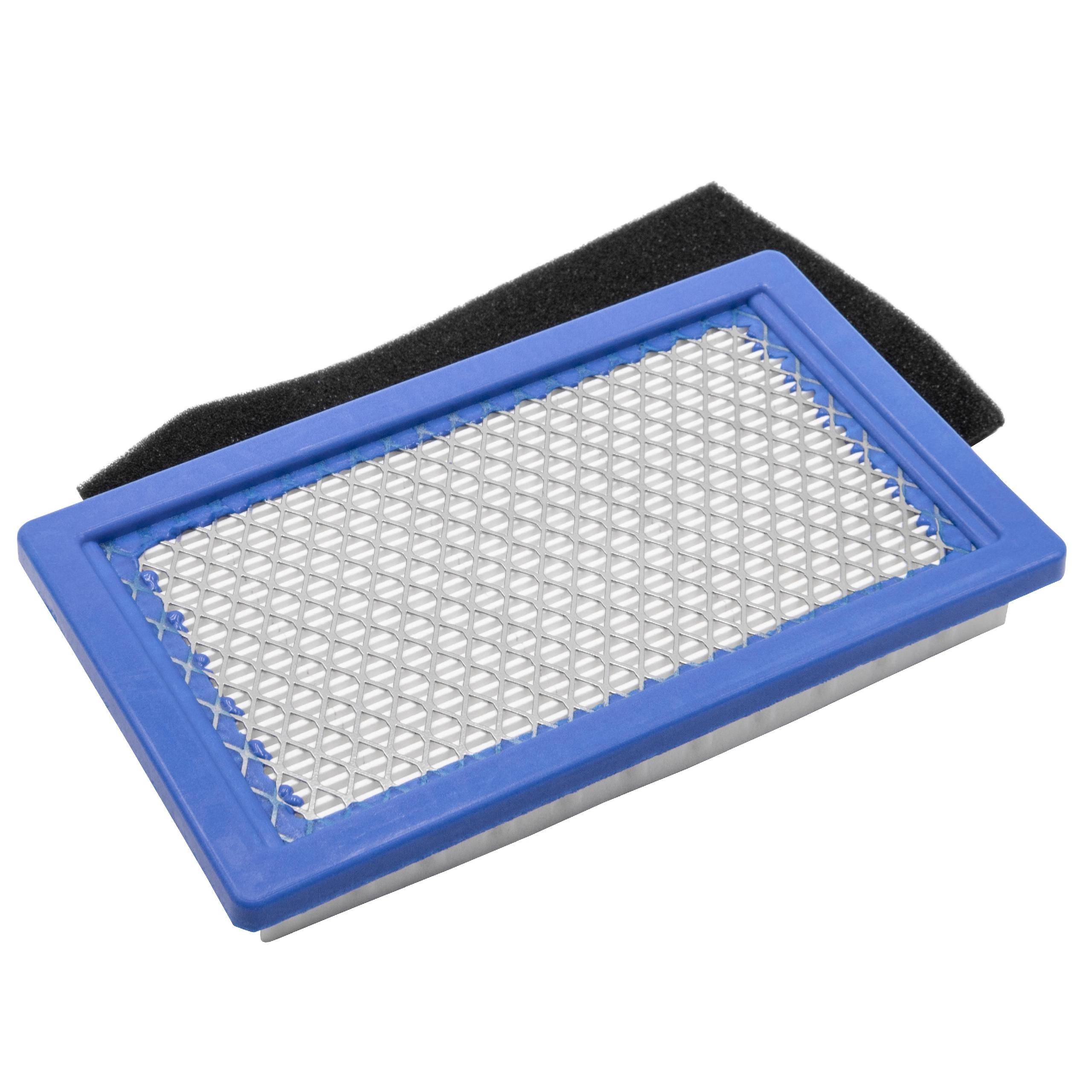 vhbw Filter-Set Ersatz für Kawasaki 11013 - 7016, 11013-7034 für Rasenmäher-Motor - 2x Ersatz-Filter (1x Luftfilter, 1x Vorfilter)