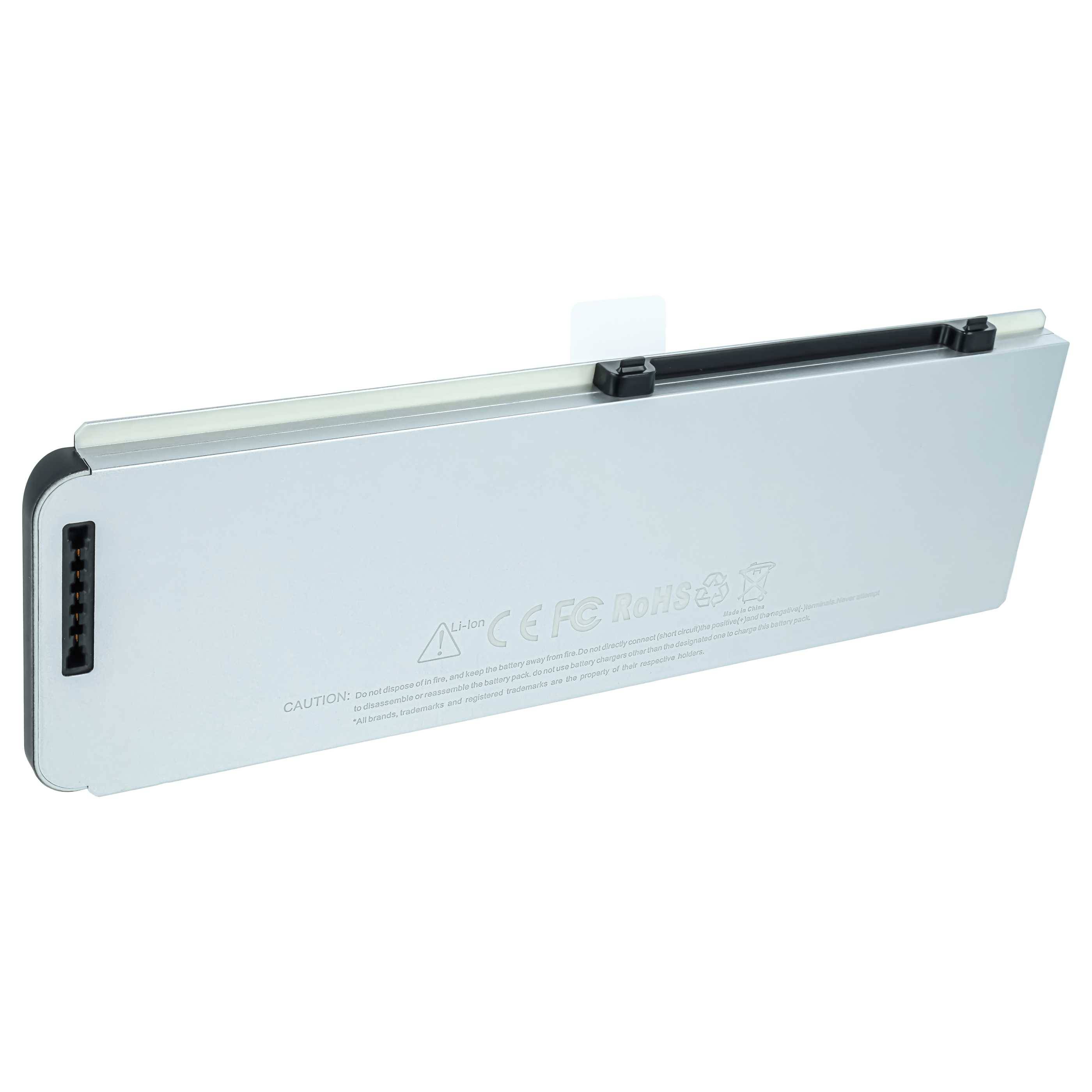 vhbw Akku kompatibel mit Apple Macbook Pro 15" New Version, 15" MB471X/A, 15" MB471LL/A Notebook (4400 mAh, 10,8 V, Li-Ion)