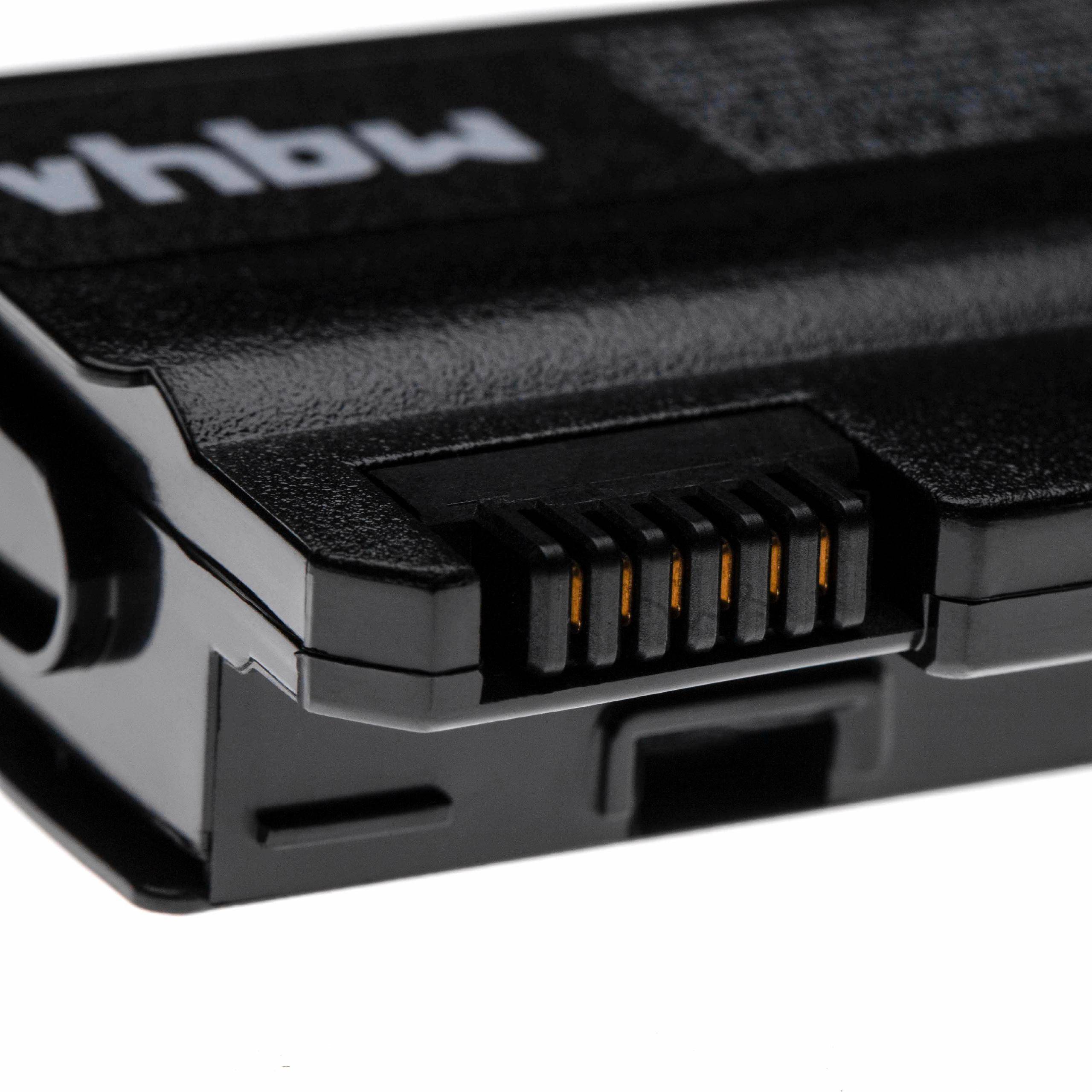 vhbw Akku Ersatz für HP / CompaQ 397809-001, 396751-001, 395791-741, 395791-661 für Notebook (5200 mAh, 10,8 V, Li-Ion)