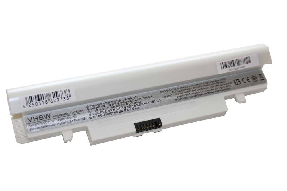 vhbw Akku kompatibel mit Samsung N260 Plus, NP-N143, N260-JP02C, N260-JP02, N260, N260P Notebook (4400 mAh, 11,1 V, Li-Ion)