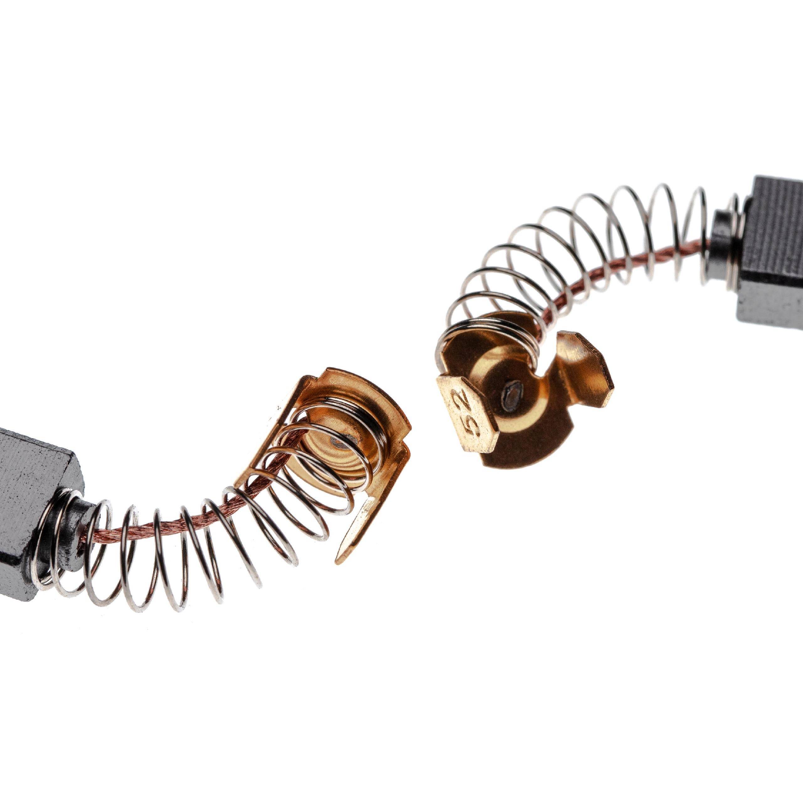 vhbw 2x Kohlebürste 5 x 8 x 11 mm Ersatz für Makita 191628-6, 181023-8, CB-72, CB-65, CB52, CB-46, 643052-4, CB-53, CB-52A für Elektrowerkzeug