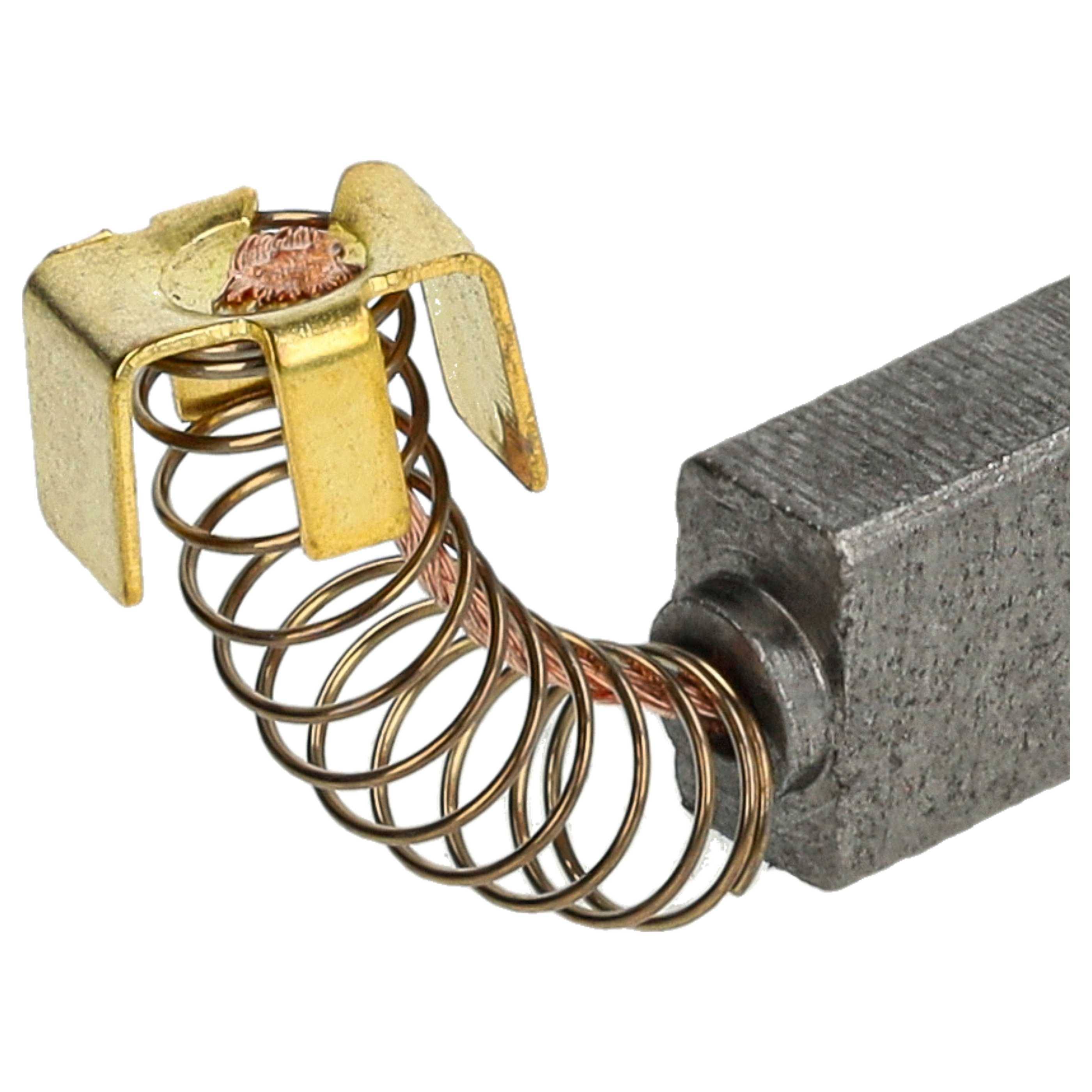 vhbw 2x Kohlebürste 5 x 8 x 11 mm kompatibel mit Makita 6805BV | 8416, 8419B.2, 8419SB, 9035N, 906, BO3710, 9035, BO3700 Elektrowerkzeug
