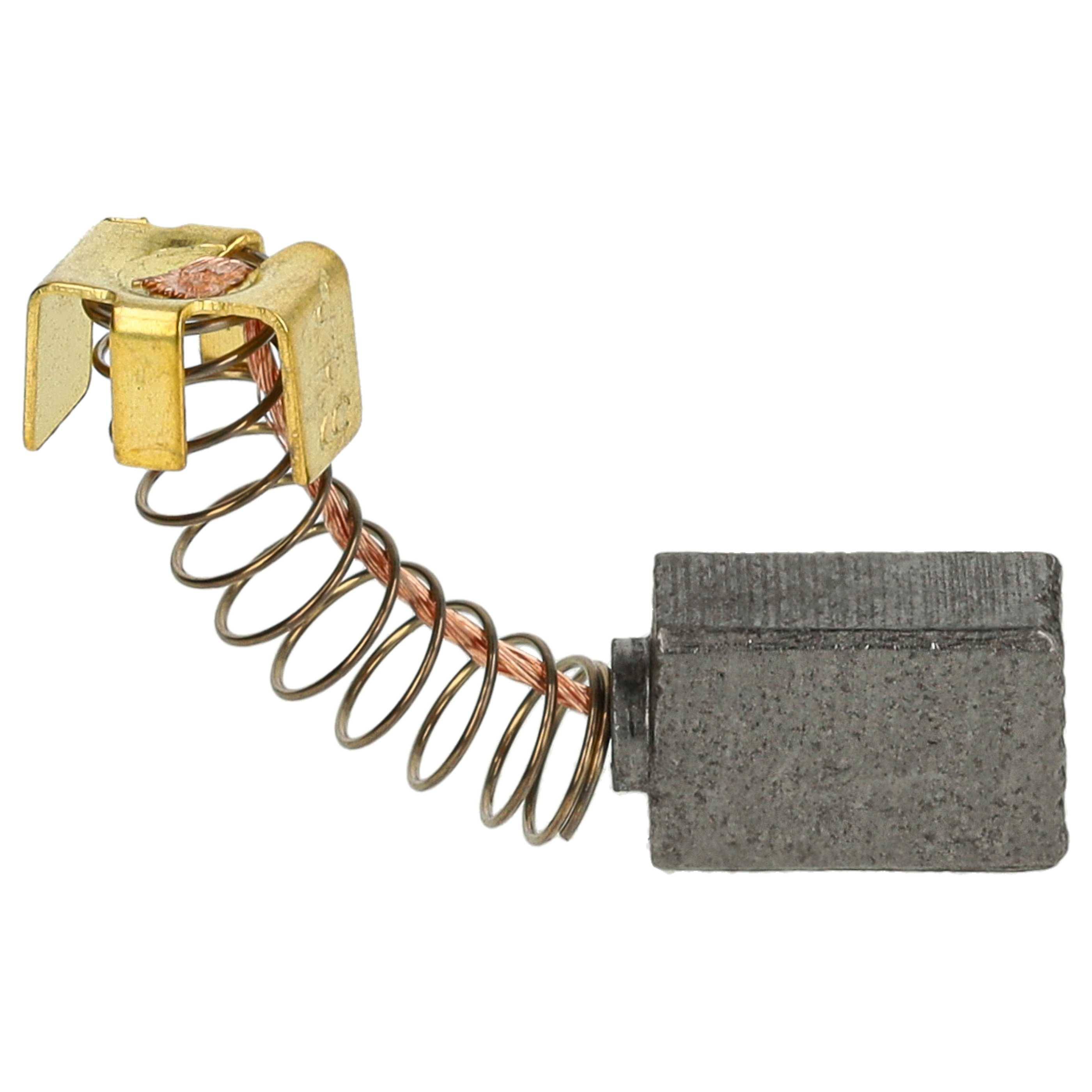 vhbw 2x Kohlebürste 5 x 8 x 11 mm kompatibel mit Makita M432, JV0600K, UH 6300, UH6300, UH4500, UH 4500, JV0600, M901, MT431 Elektrowerkzeug