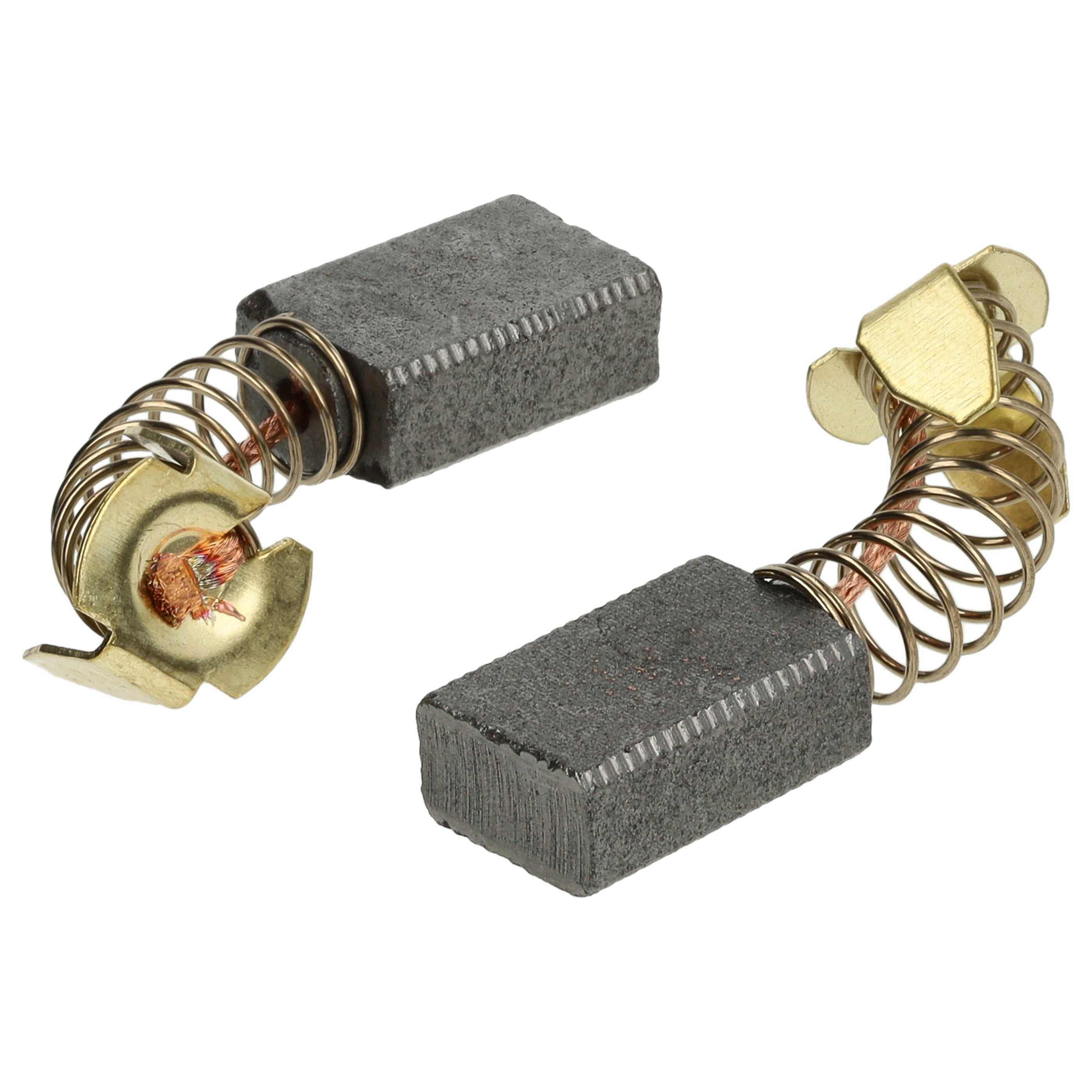 vhbw 2x Kohlebürste Ersatz für Makita 643101-7, 181032-7, CB-101 für Elektrowerkzeug