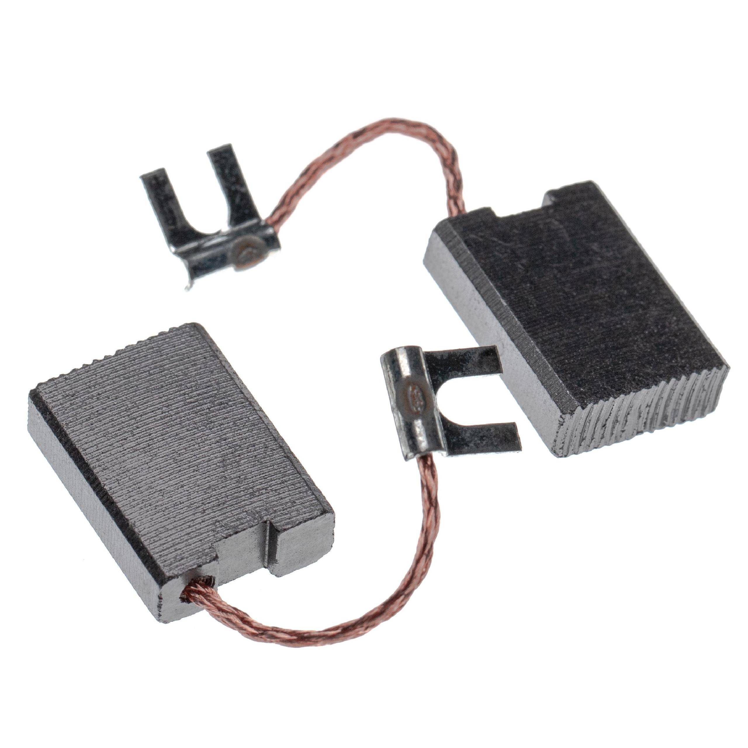 vhbw 2x Kohlebürste 6,3 x 15 x 22 mm kompatibel mit Bosch 1340, HV 79, HV 81, GSH 27, 1333, HV 78, PWS 1600 (0 603 257 903) Elektrowerkzeug