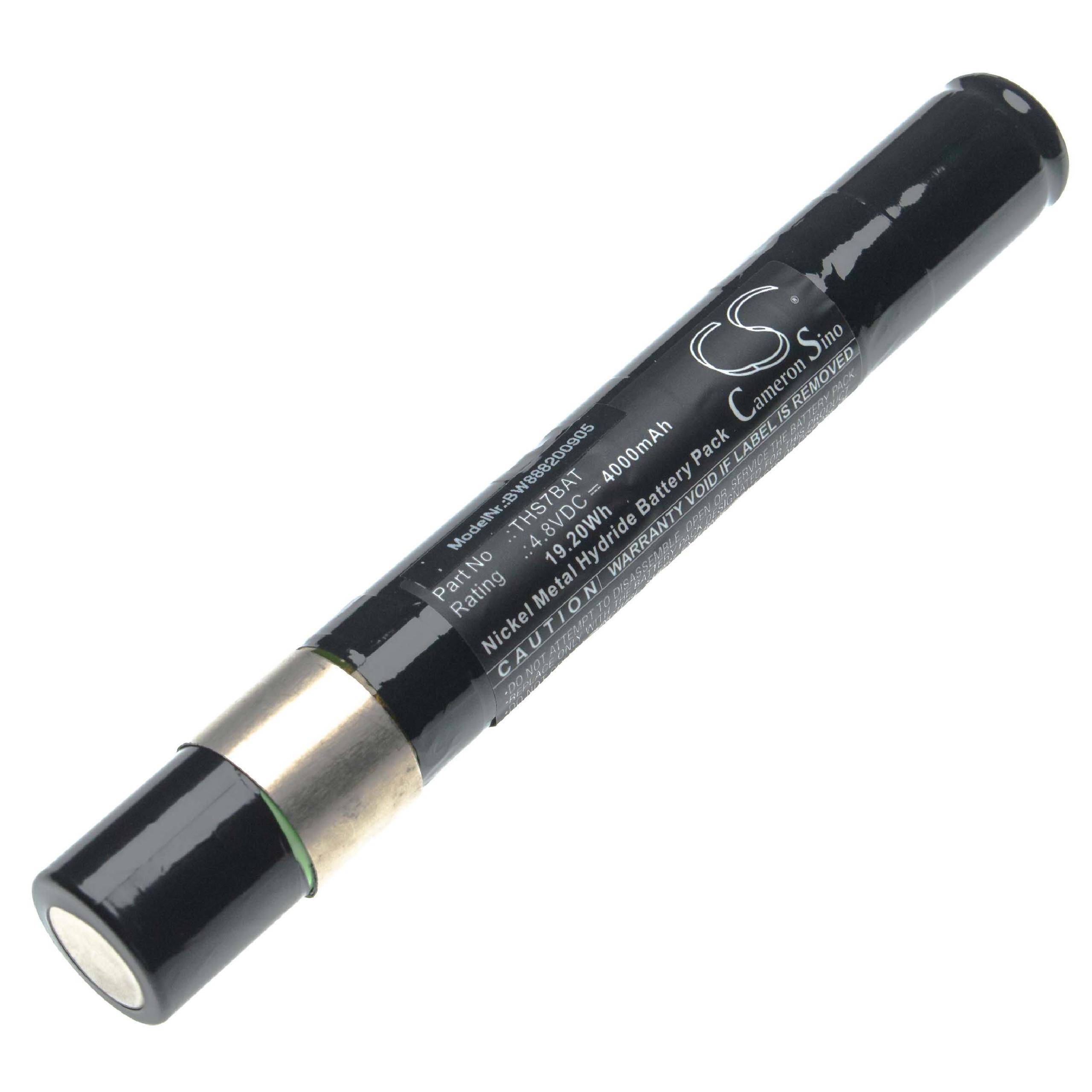 vhbw 1x Akku kompatibel mit TekTronix THS710, THS710A, THS720, THS720A, THS720P, THS730A Oszilloskop, Messgerät (4000 mAh, 4,8 V, NiMH)