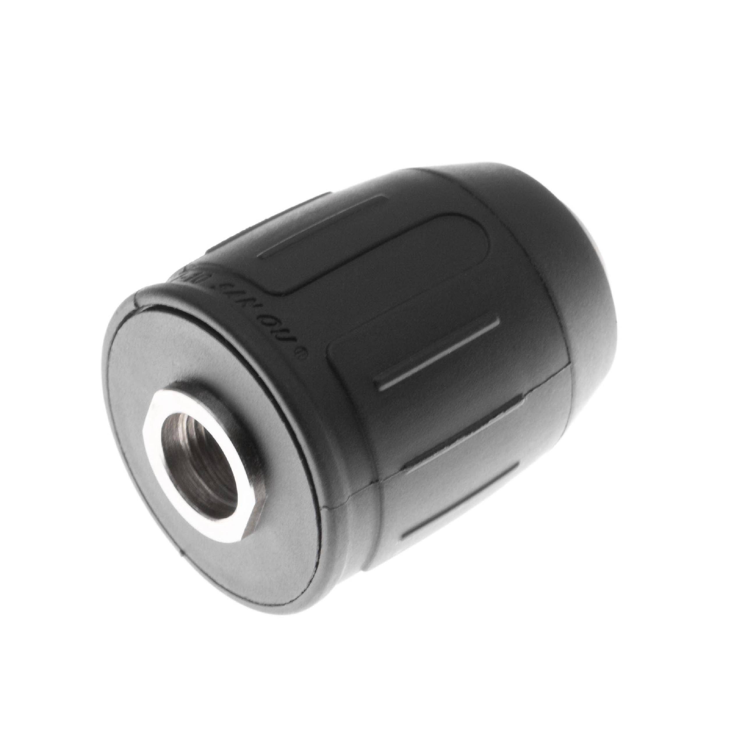 Kress Schnellspannbohrfutter 0,8 - 10mm - 1/2"-20 UNF Ersatz für Kress 98022102 für Akku Bohrschrauber, Bohrmaschinen Schwarz Grau