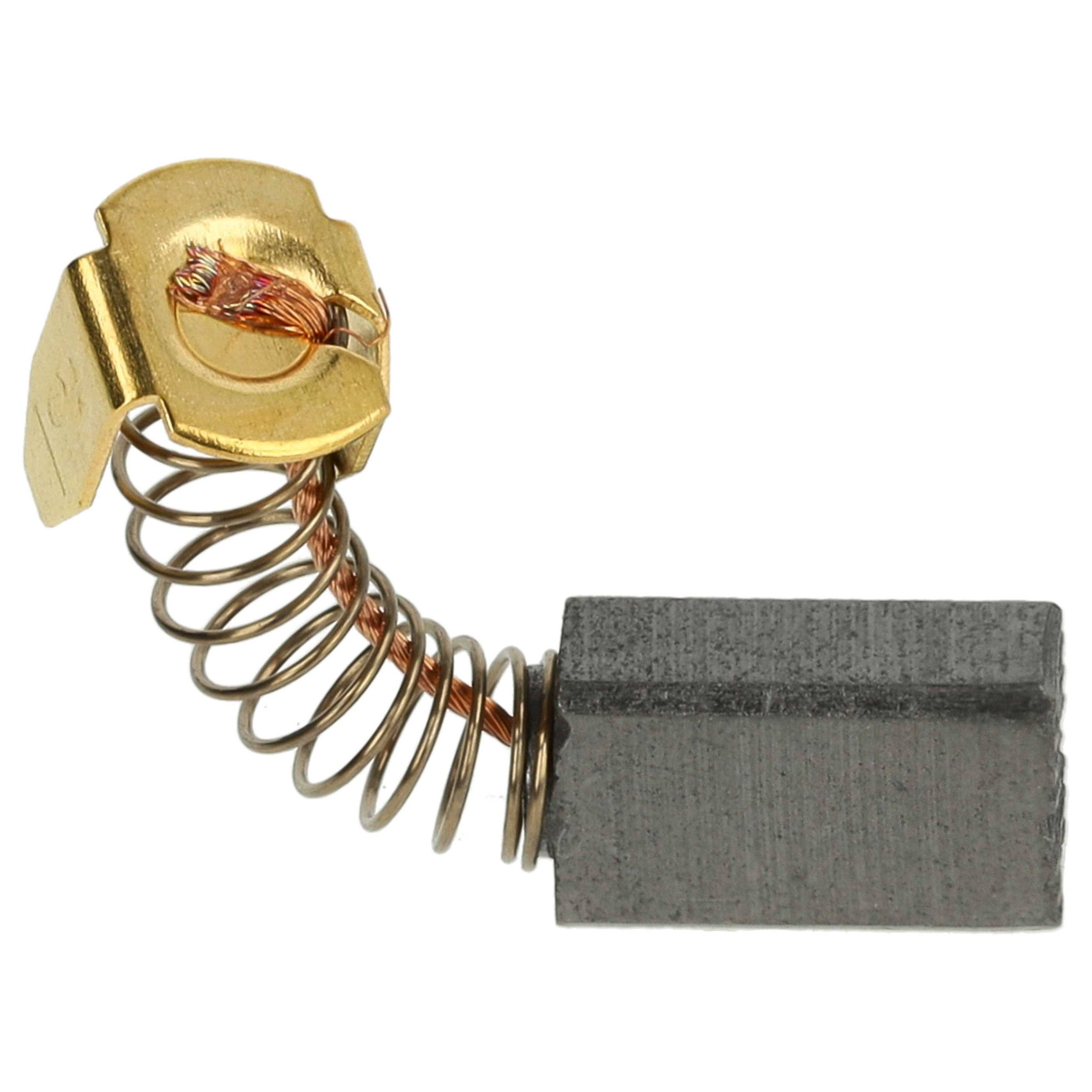 vhbw 2x Kohlebürste 5 x 8 x 12,8 mm kompatibel mit Makita 5600BL, 5600B, 5601, 6013 BR, 630, 6013 B, 6100, 6010, 6300, 63004 Elektrowerkzeug