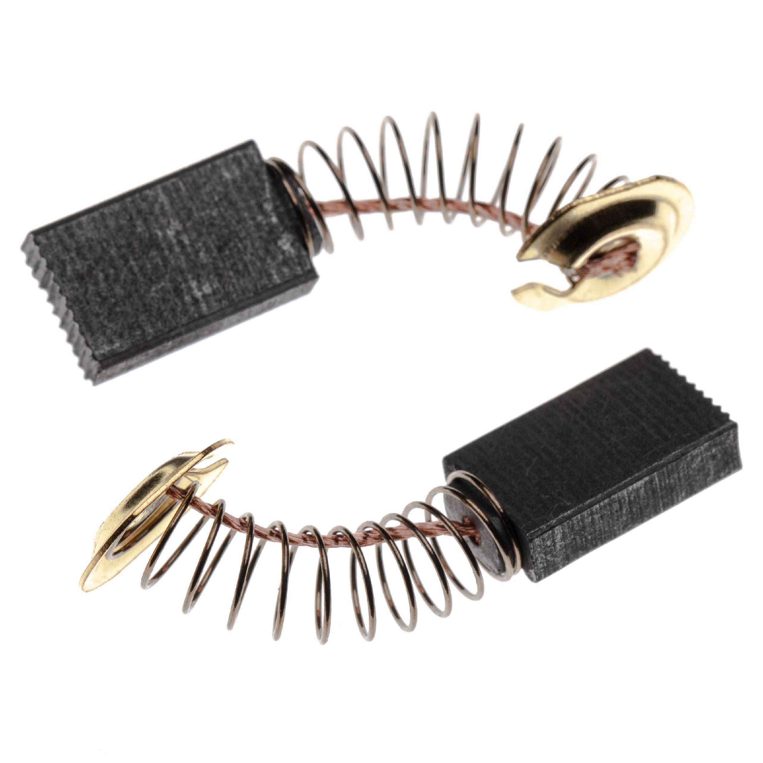 vhbw 2x Kohlebürste 5 x 11 x 17 mm kompatibel mit Makita GA5020, 9015A, GA5020Y Elektrowerkzeug