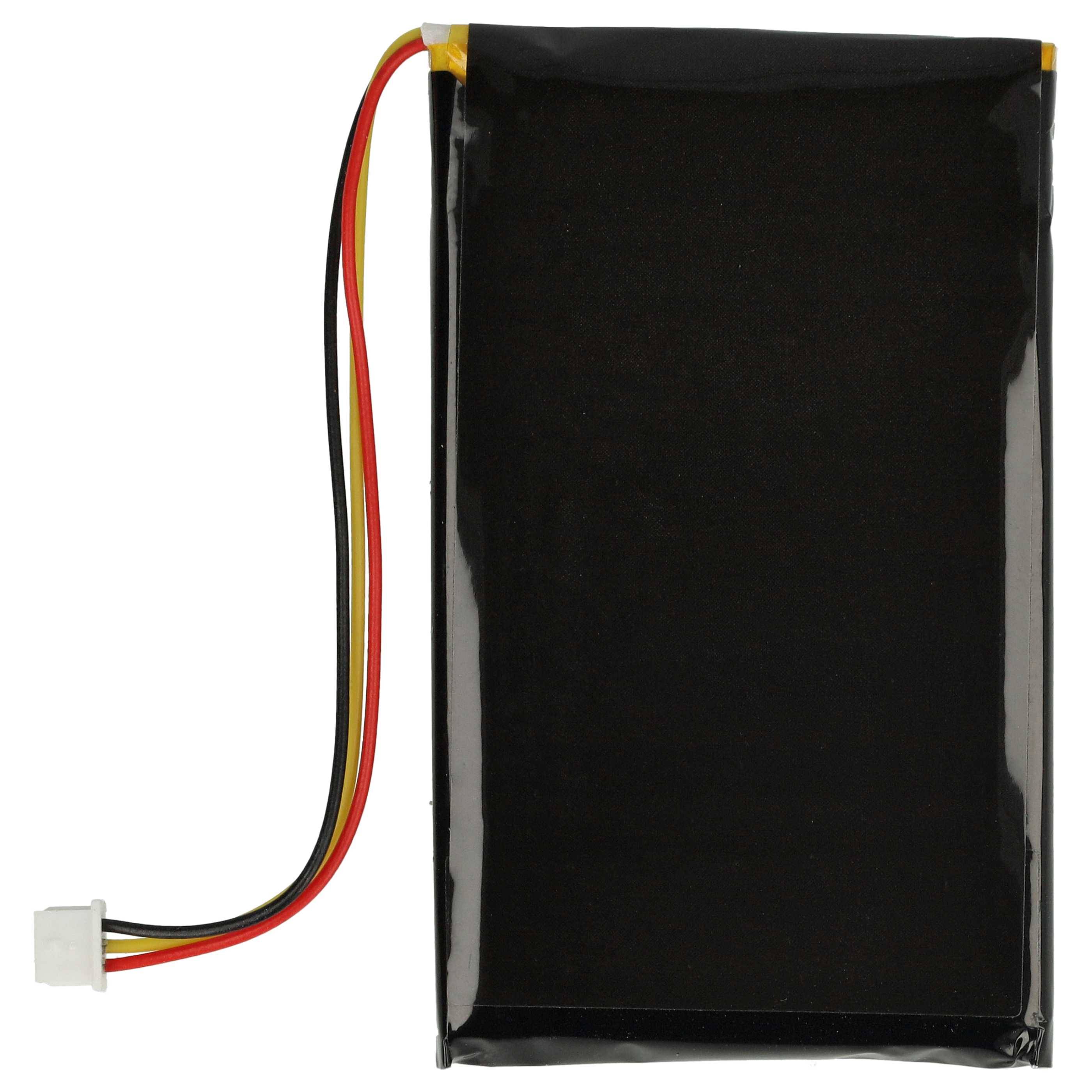 vhbw Akku kompatibel mit TomTom Go 720, 720T, 920T, 620, 520, 920 GPS Navigation Navi (1300 mAh, 3,7 V, Li-Polymer)