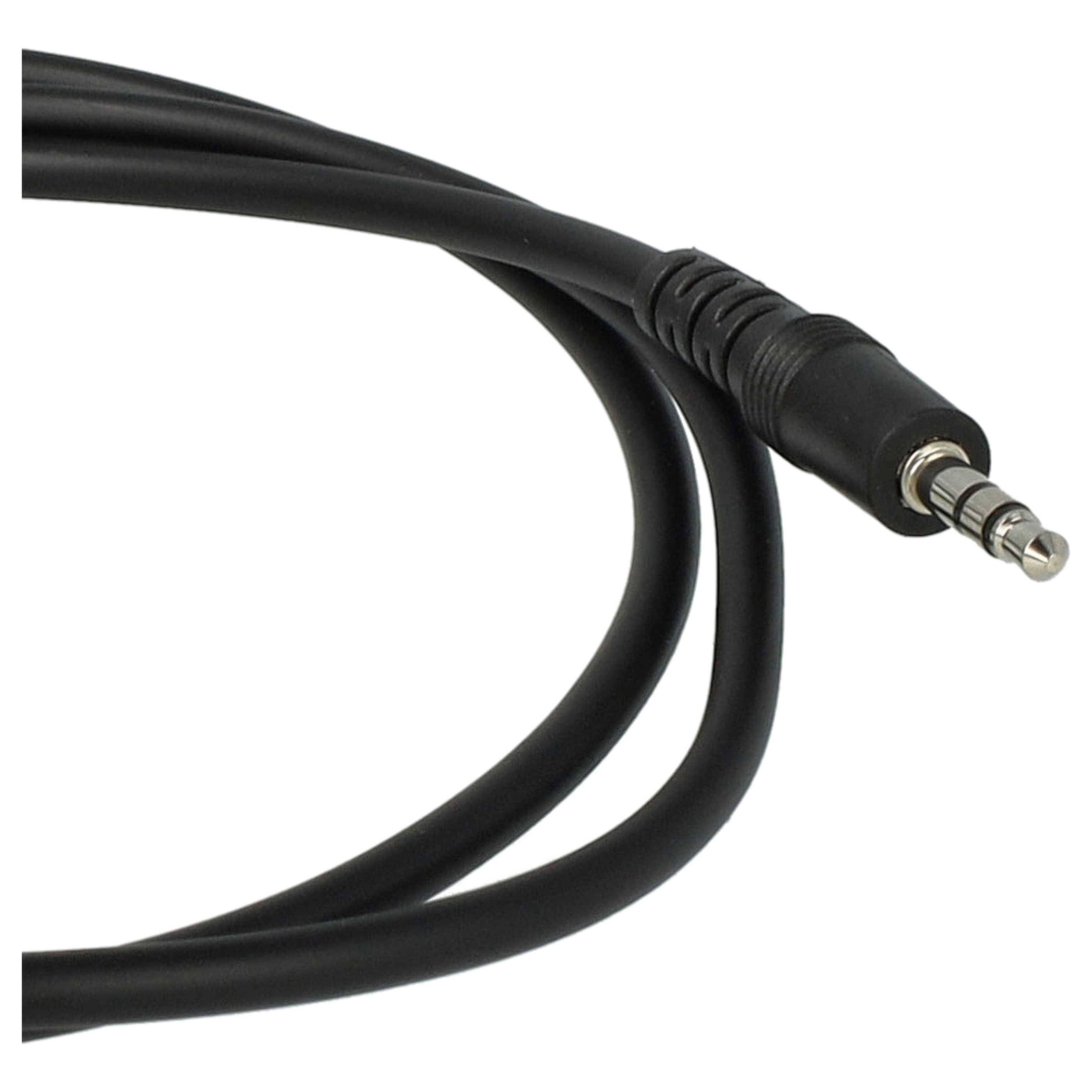 vhbw USB Programmierkabel kompatibel mit Icom M802 Funkgerät, schwarz