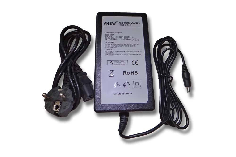 vhbw Netzteil kompatibel mit HP Scanjet N7710 Drucker - 200 cm